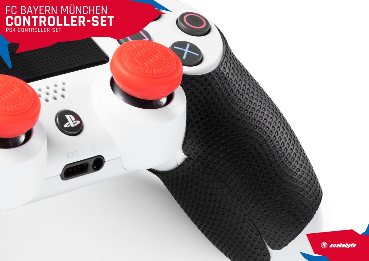 Snakebyte Zubehör PlayStation 4 »FC Bayern München PS4 Controller Zubehör Set«