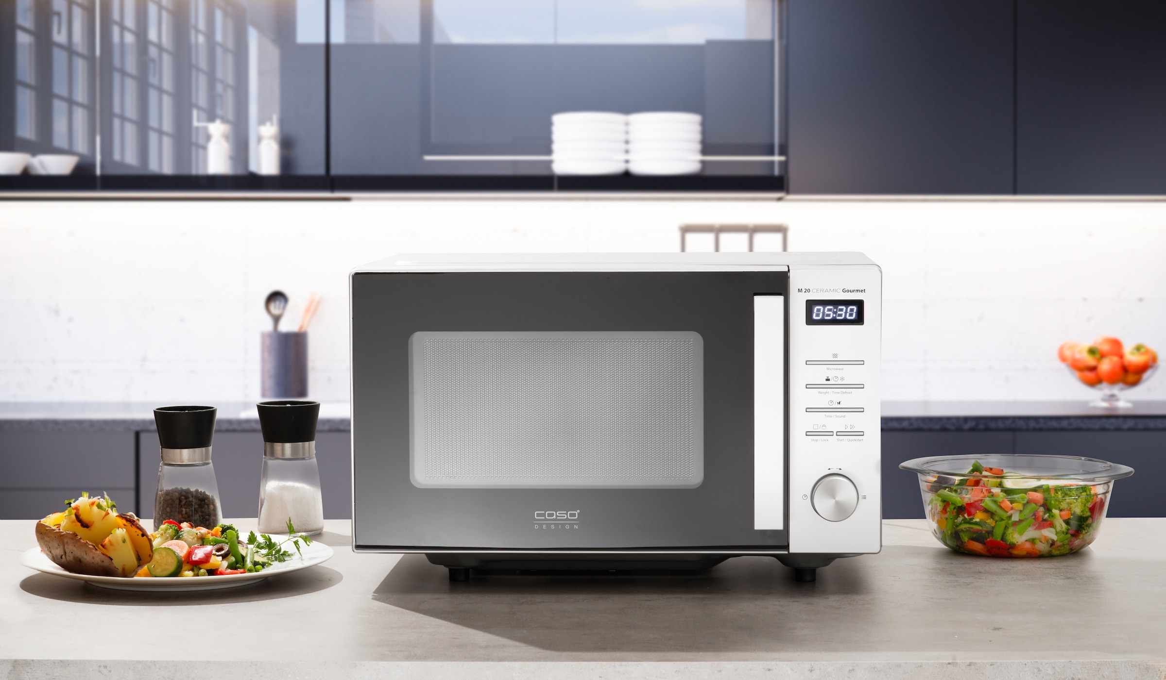 Caso Mikrowelle »CASO M 20 Ceramic Gourmet« Mikrowelle 700 W
