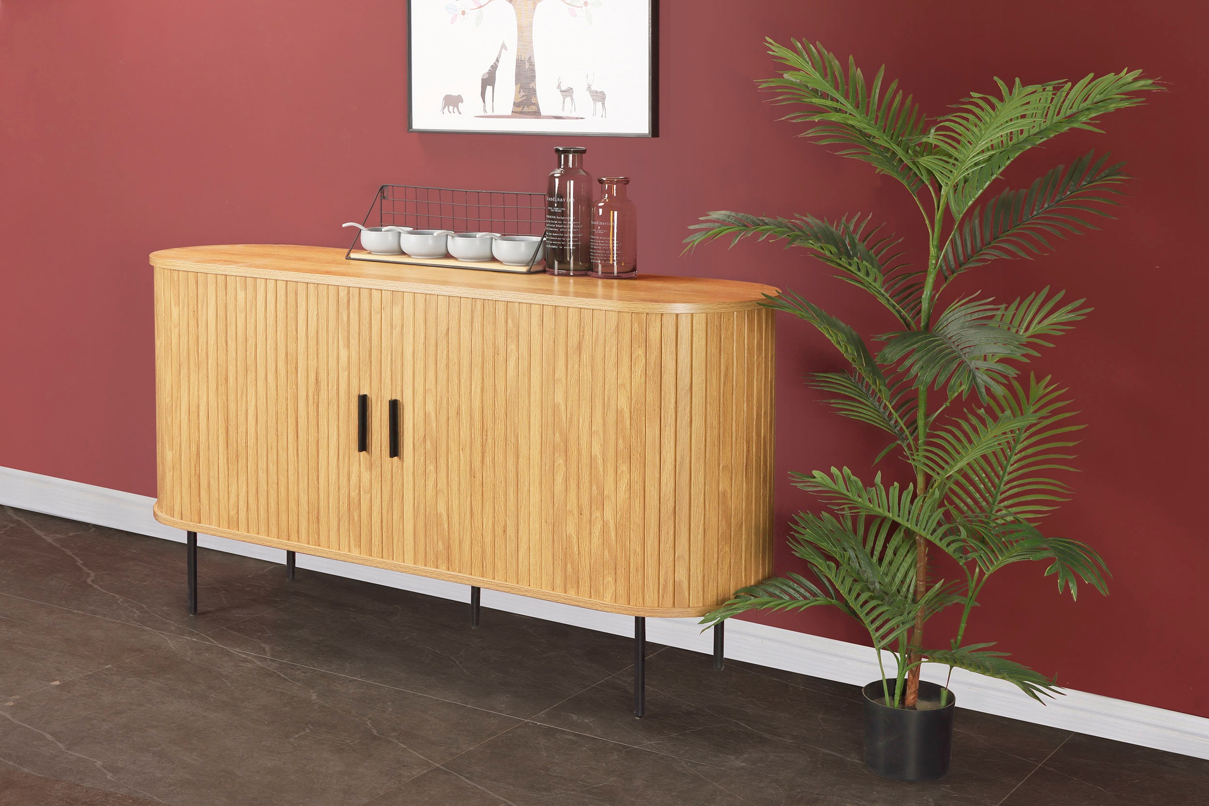 Home affaire Sideboard 2 Schiebetüren