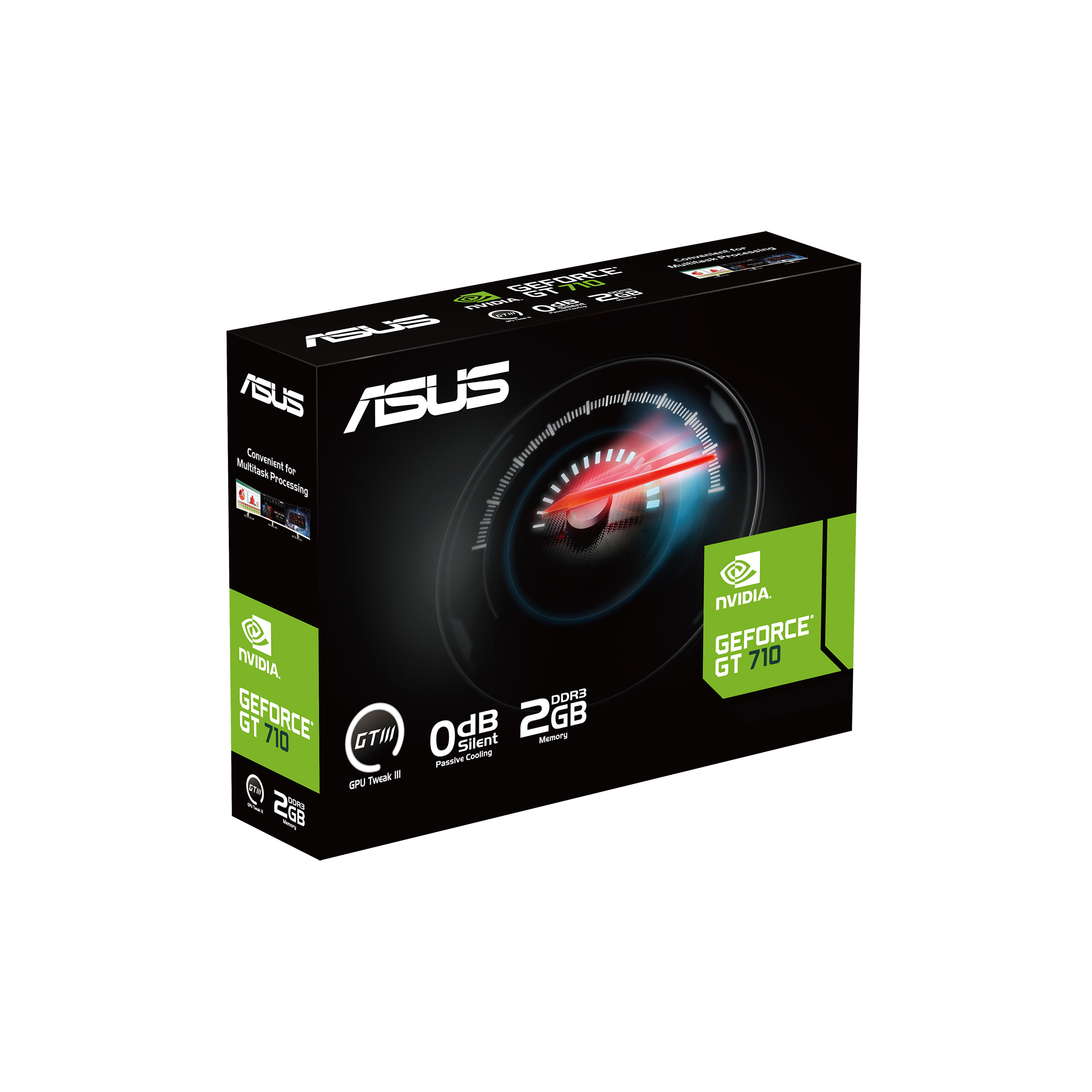 Asus Grafikkarte »GT710-SL-2GD3-BRK-EVO«, 2 GB, DDR3