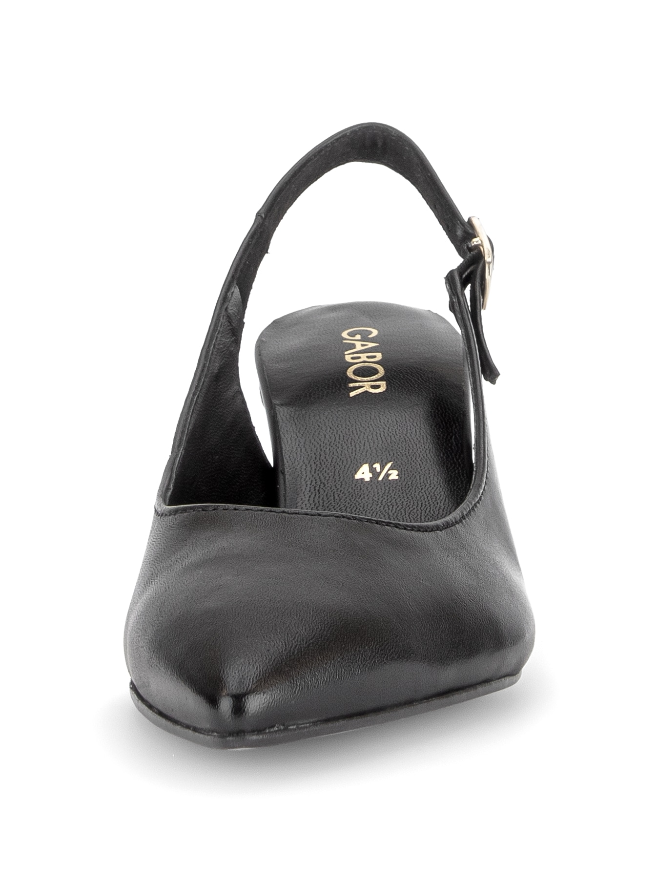 Gabor Slingpumps  , Trichterabsatz, Businessschuh, Abendschuh in spitzer Form, G-Weite