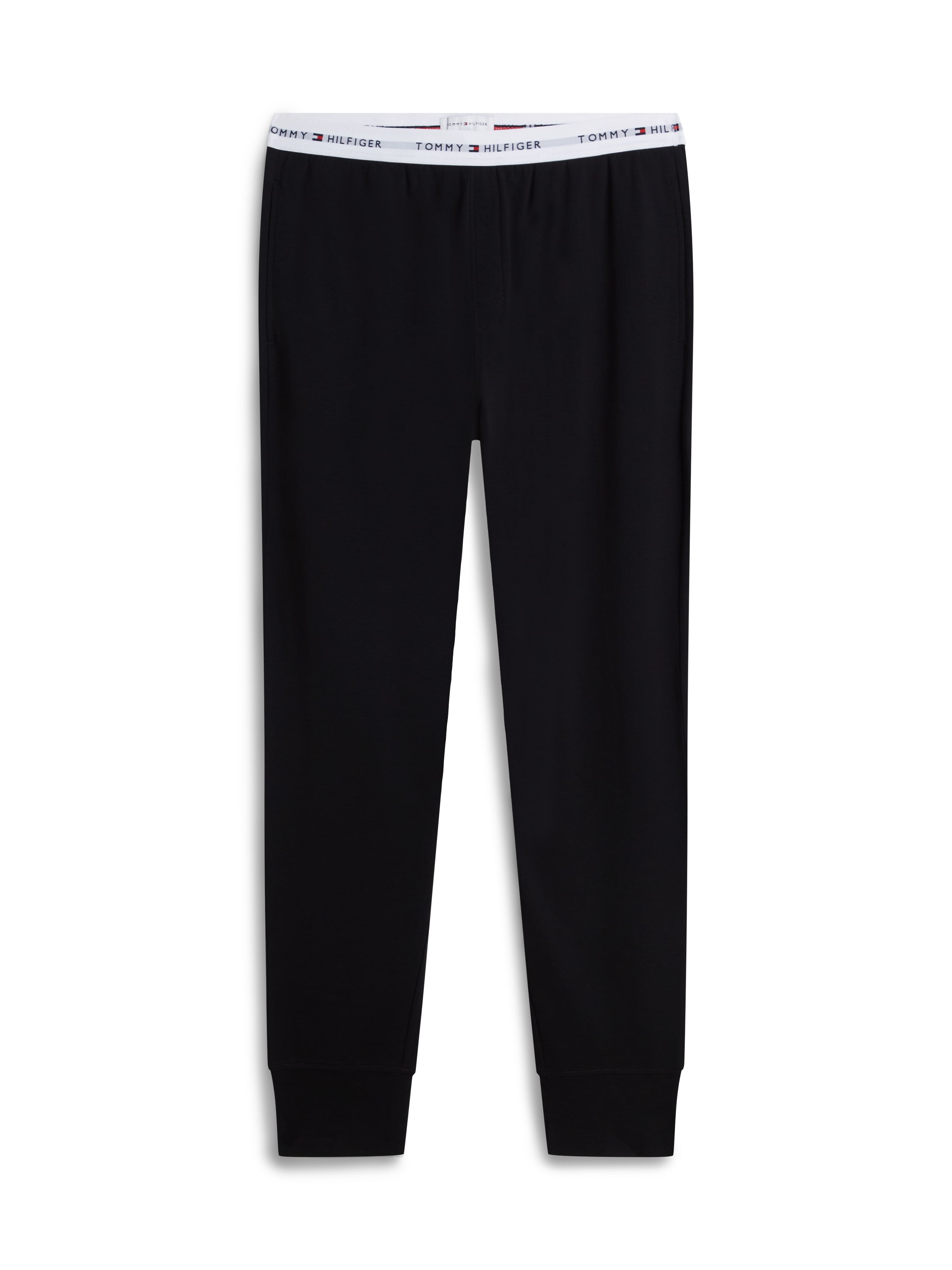 Tommy Hilfiger Underwear Pyjamahose »JERSEY CUFFED«  mit Bündchen und Logos