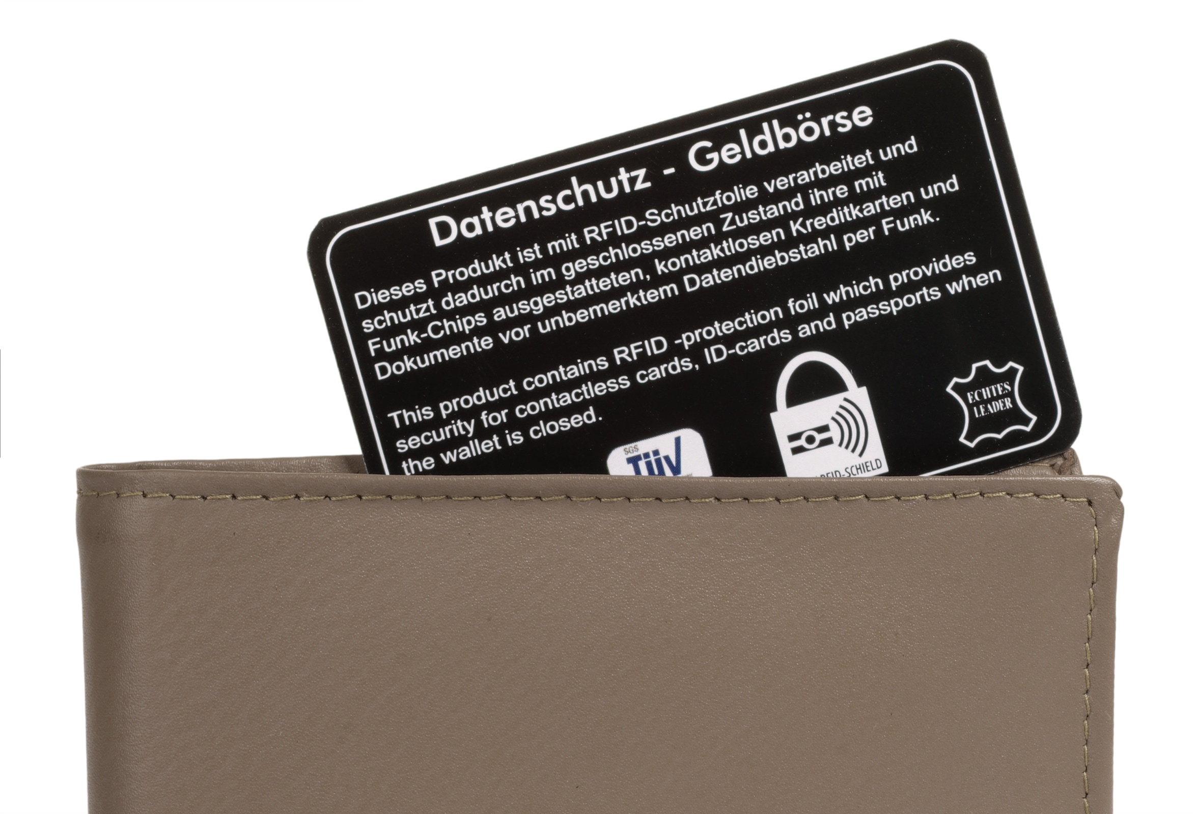 Bruno Banani Geldbörse echt Leder