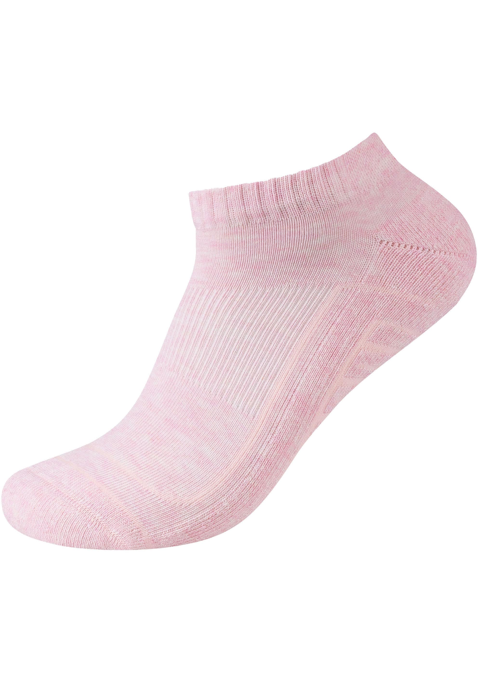 Camano Kurzsocken »ca-soft«, (6 Paar), mit verstärktem Zehenbereich