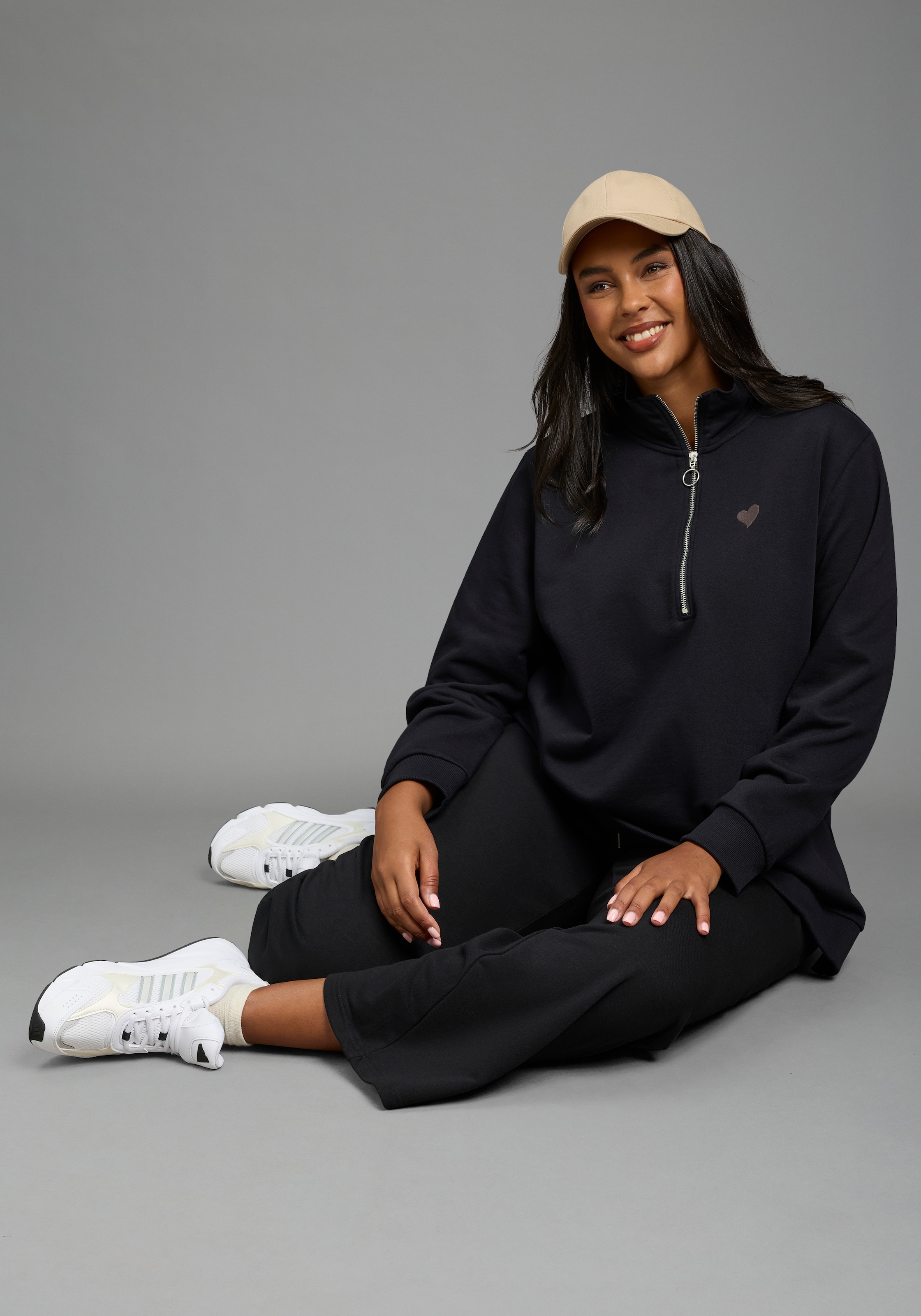 Laura Scott CURVE Longsweatshirt »Große Größen«
