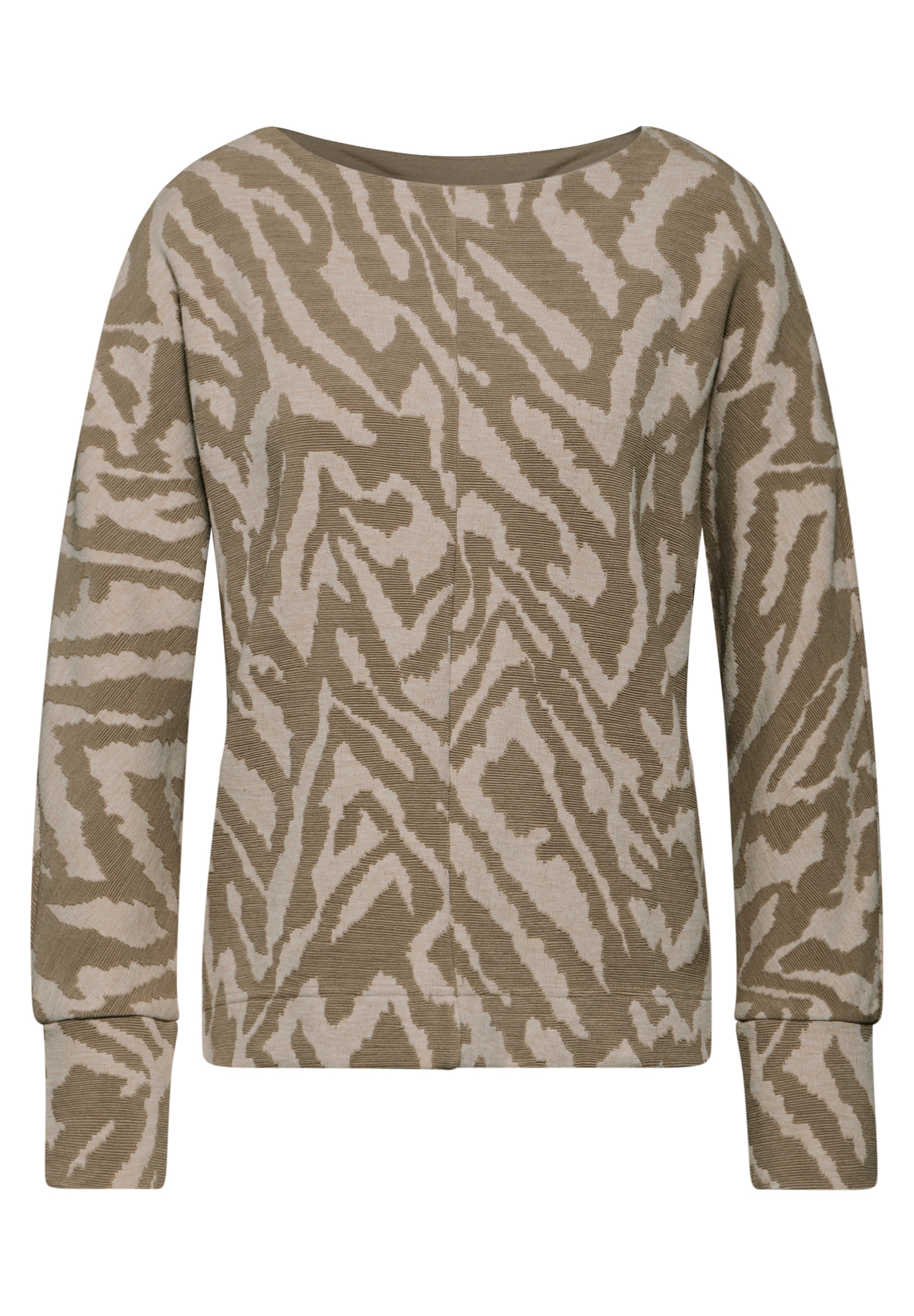 STREET ONE Jacquardpullover, mit Two-Tone Jacquard