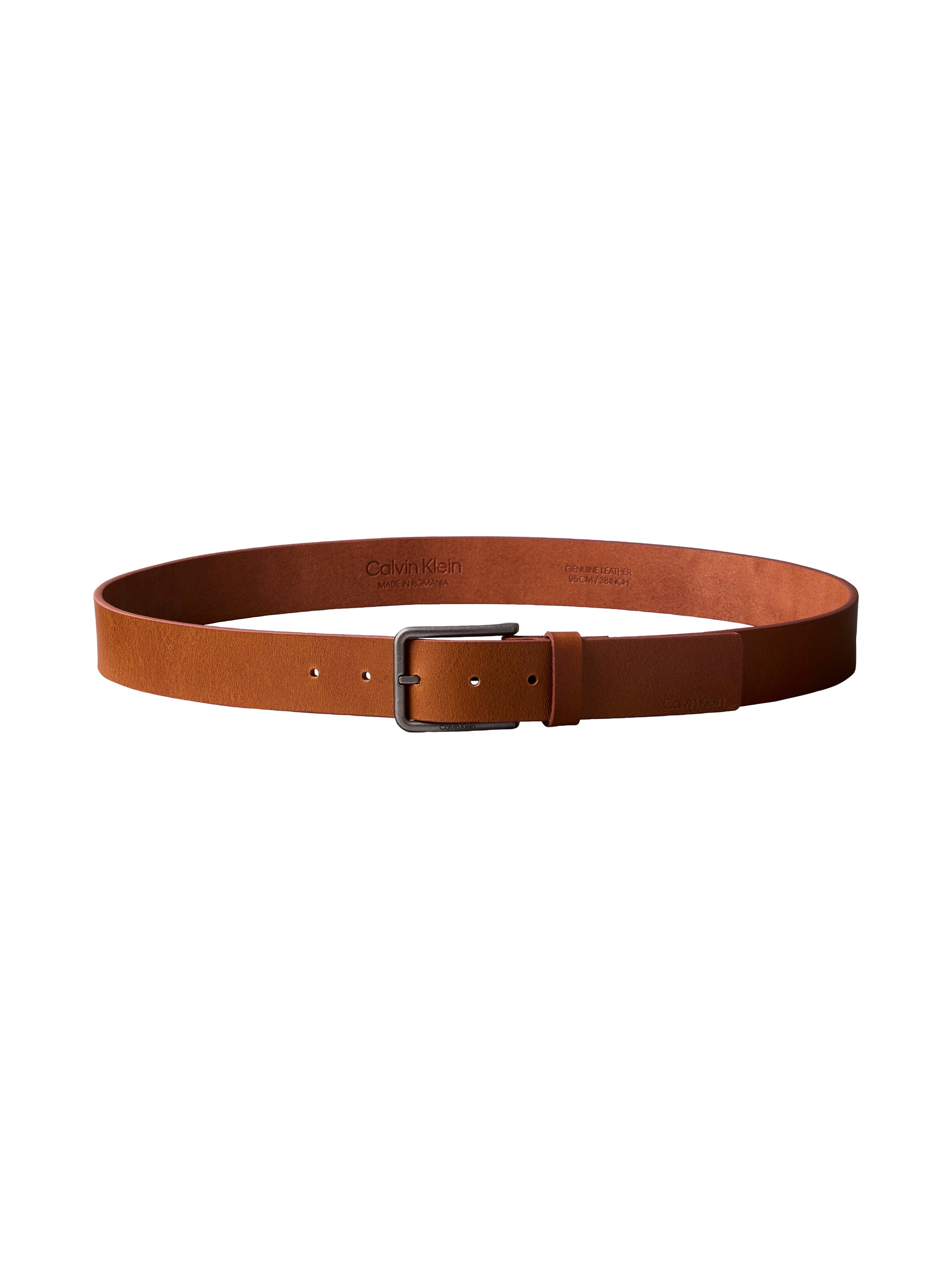 Calvin Klein Ledergürtel »WARMTH BUCKLE« Größenverstellbar