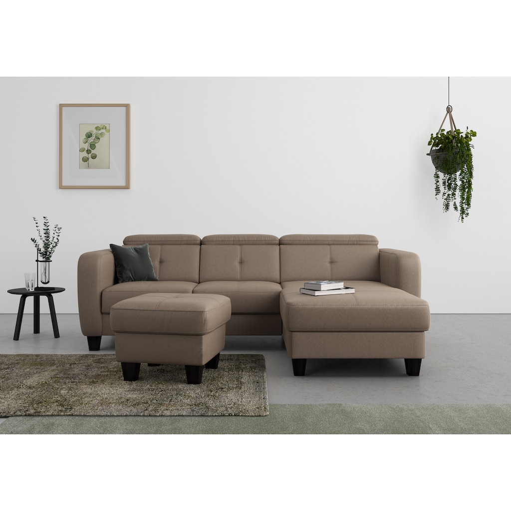 sit&more Ecksofa »Belluci«