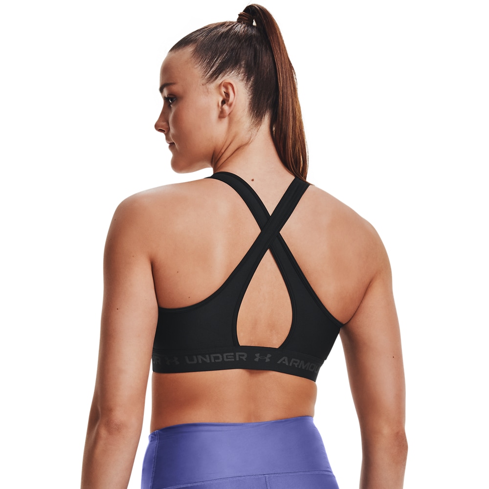 Under Armour® Sport-BH »CROSSBACK MID BRA« 1 Stk. elastischer Materialmix mit 13% Elasthan, leichtes Tragegefühl