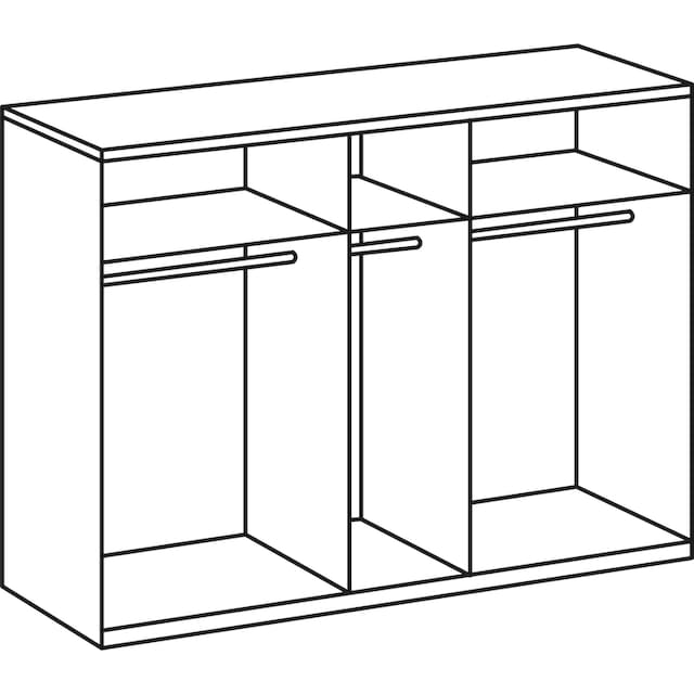 Fresh To Go Kleiderschrank »Level«, mit Spiegeltüren bequem kaufen