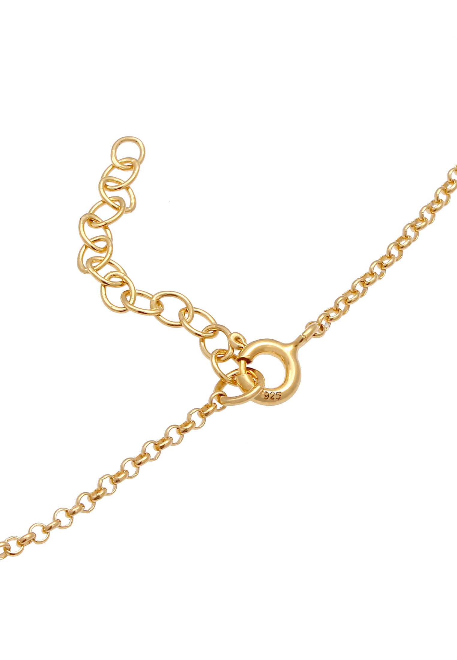 Elli Fußkette »Fußschmuck Wellen Meer 925 Sterling Silber«