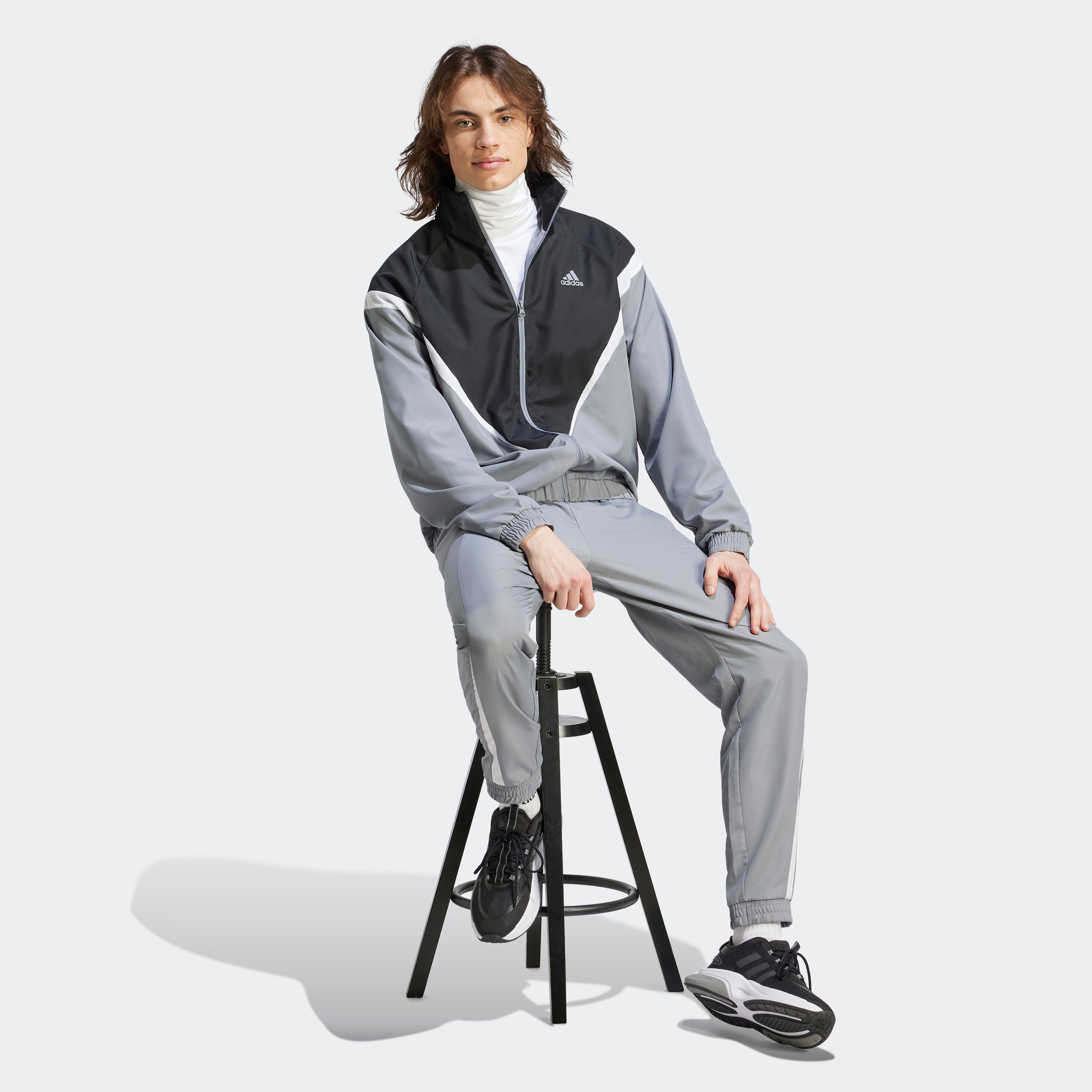 adidas Sportswear Trainingsanzug »SPORTSWEAR WOVEN NON-HOODED«, (2 tlg.)