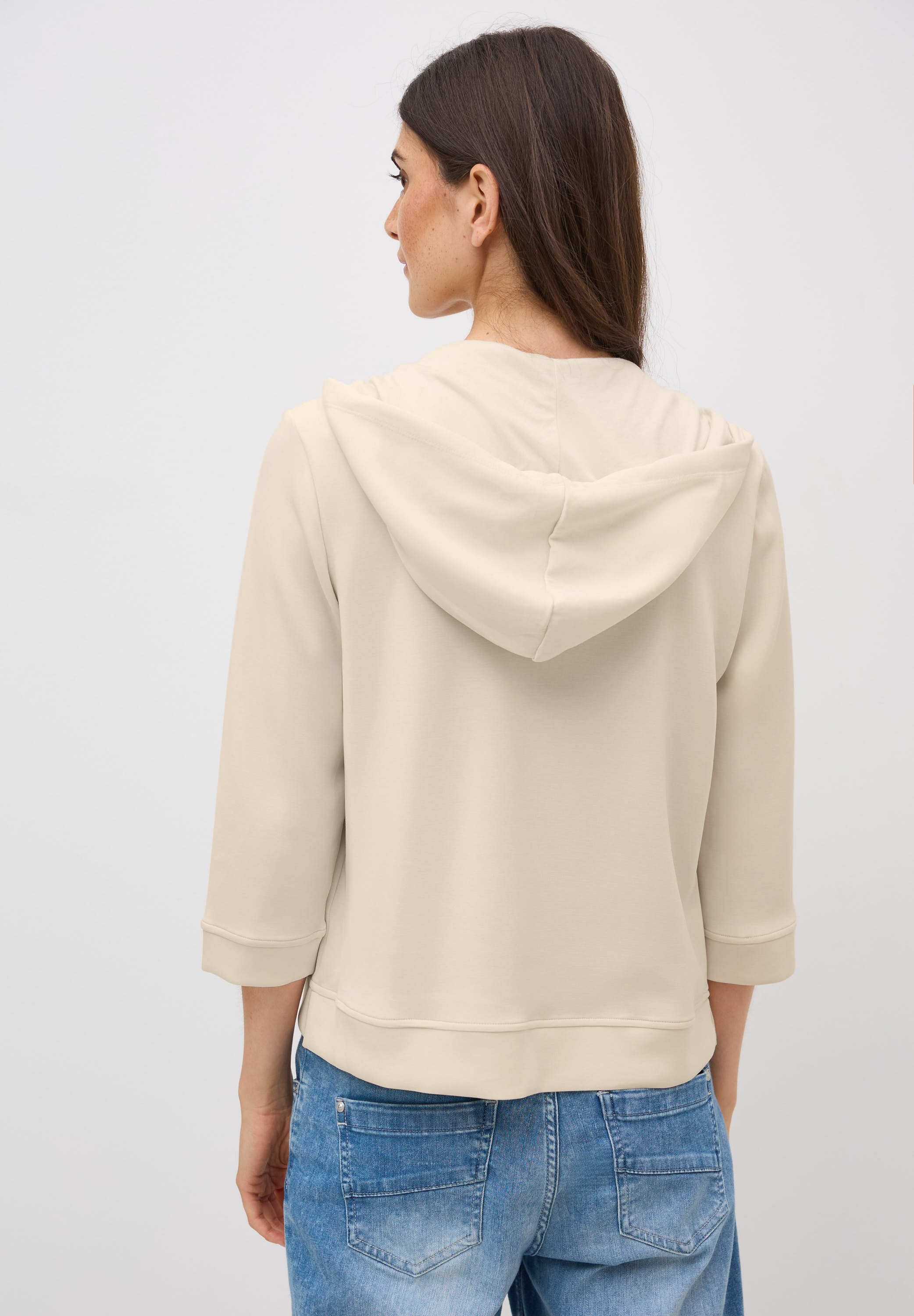Cecil Kapuzensweatjacke, 3/4-Arm