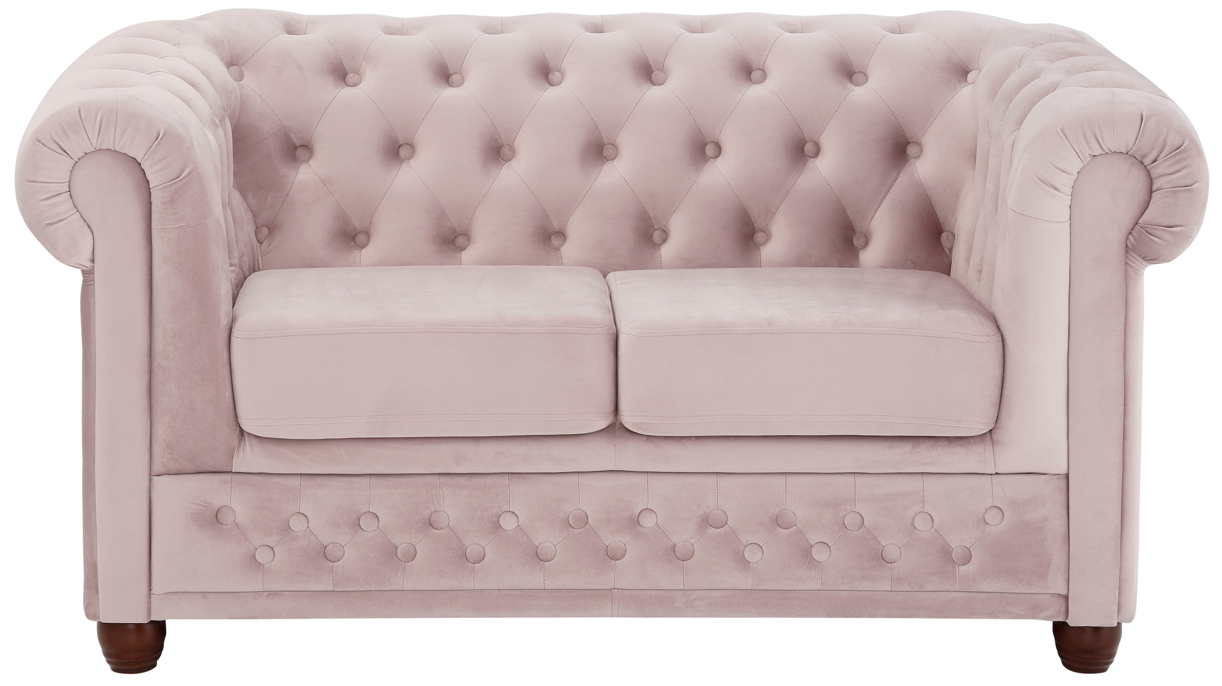 Home affaire Chesterfield-Sofa »New Castle« mit hochwertiger Knopfheftung in Chesterfield-Design, B/T/H: 148/86/72
