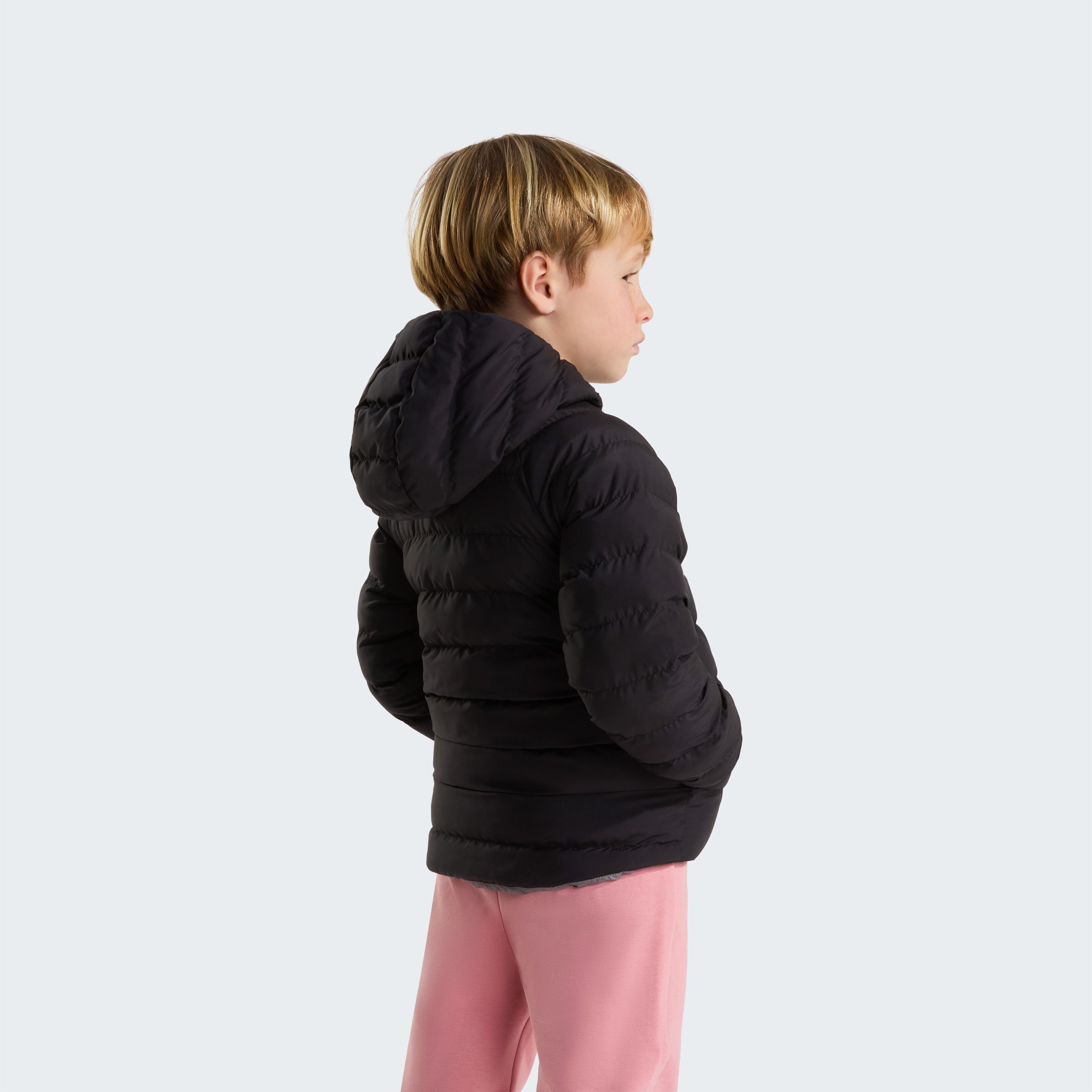 The North Face Steppjacke »KID REVERSIBLE PERRITO HOODED JACKET« mit Kapuze sportlicher Stil, Wendefunktion, mit Kapuze, leichtes Gewicht