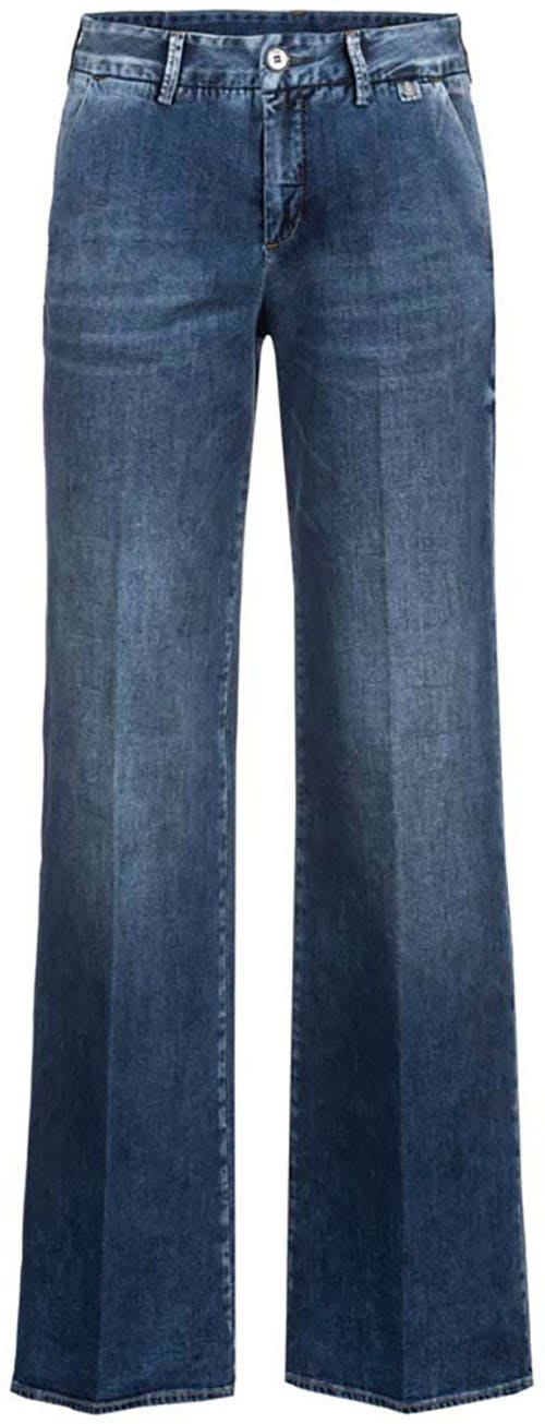 Herrlicher Schlagjeans »Lovely Flared Recycled Light Denim«