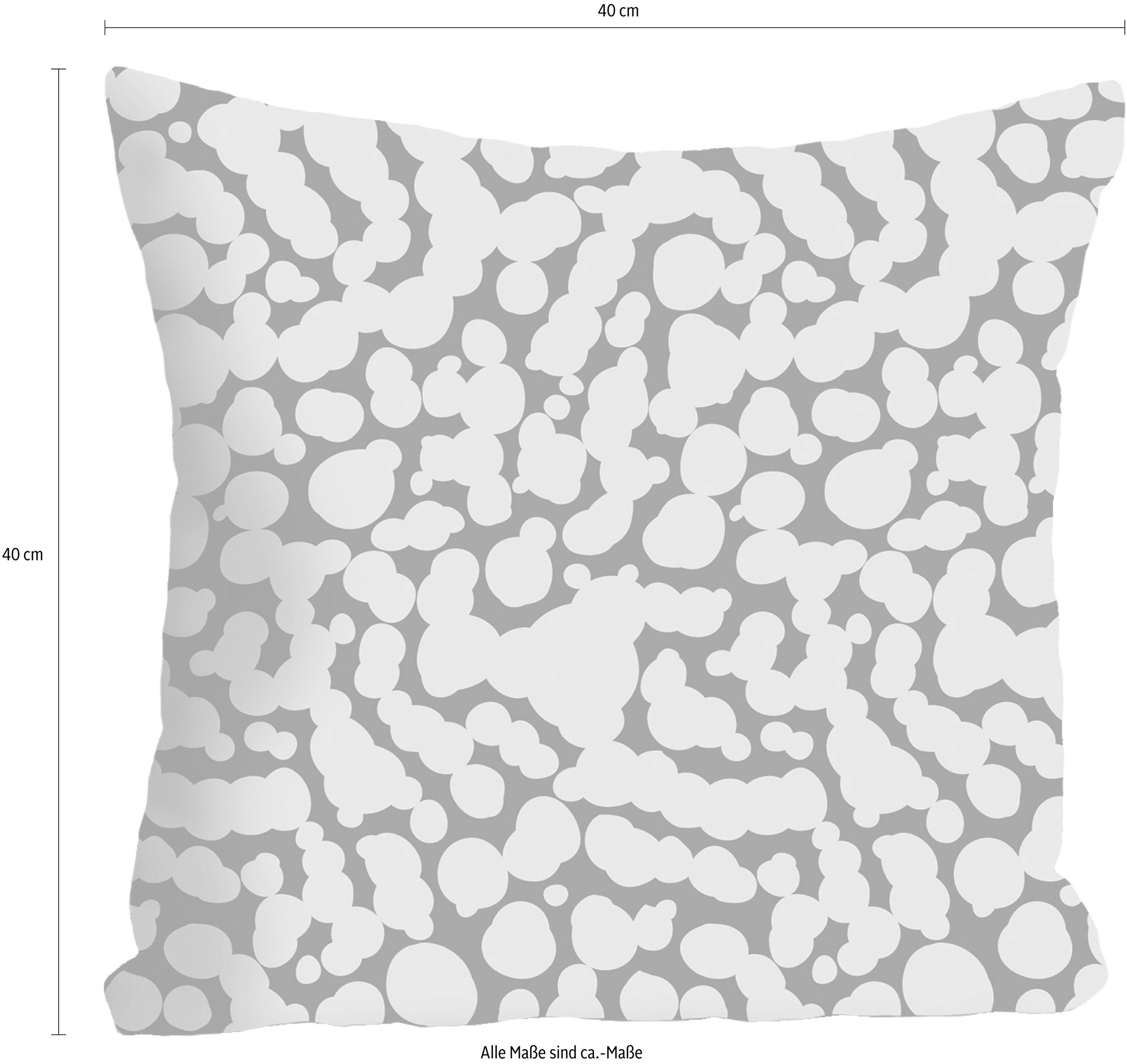 queence Dekokissen »»Dots««, Kissenhülle ohne Füllung, 1 Stück