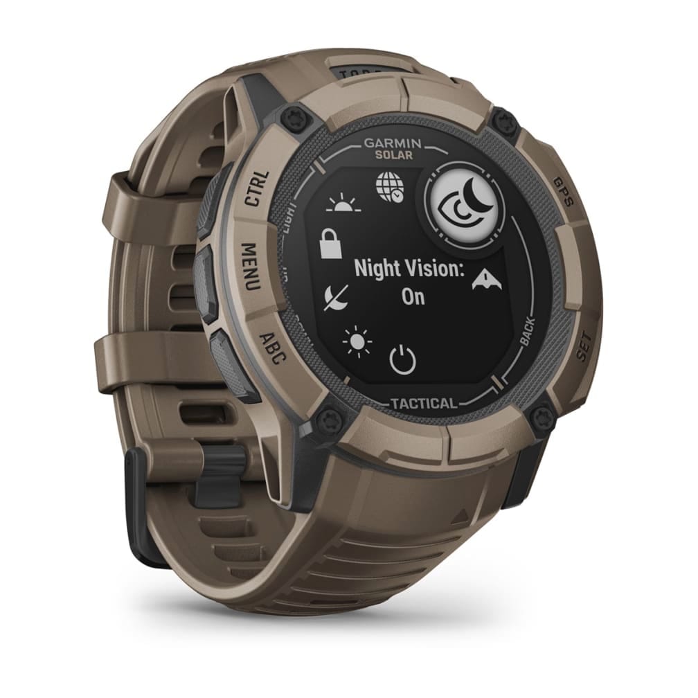 Garmin Smartwatch »Instinct 2X Solar Tactical Edition« (2,8 cm / 1,1;Gyroskop ″) Proprietär