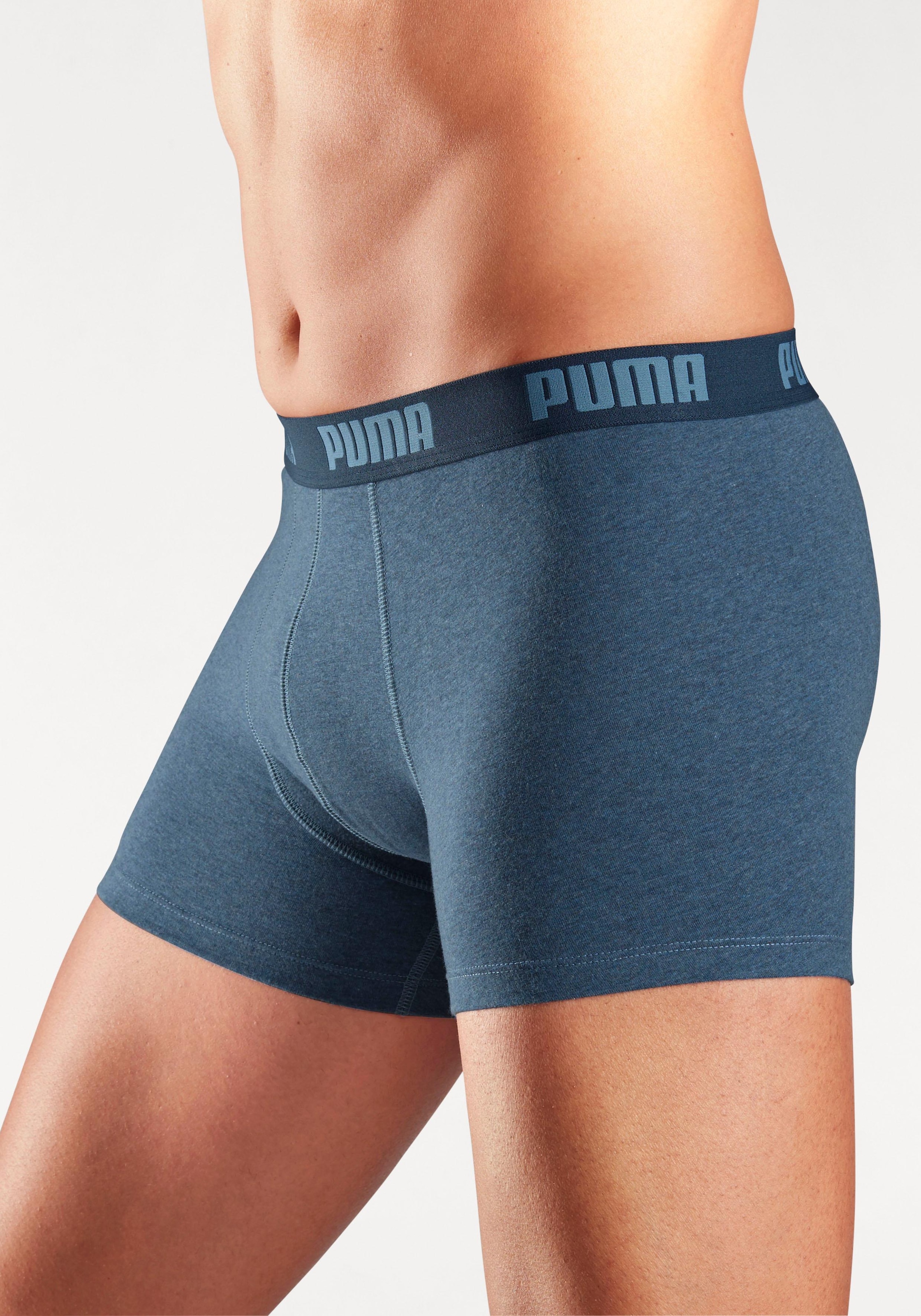 PUMA Boxer, (Packung, 3er-Pack), mit verstärktem Frontbereich