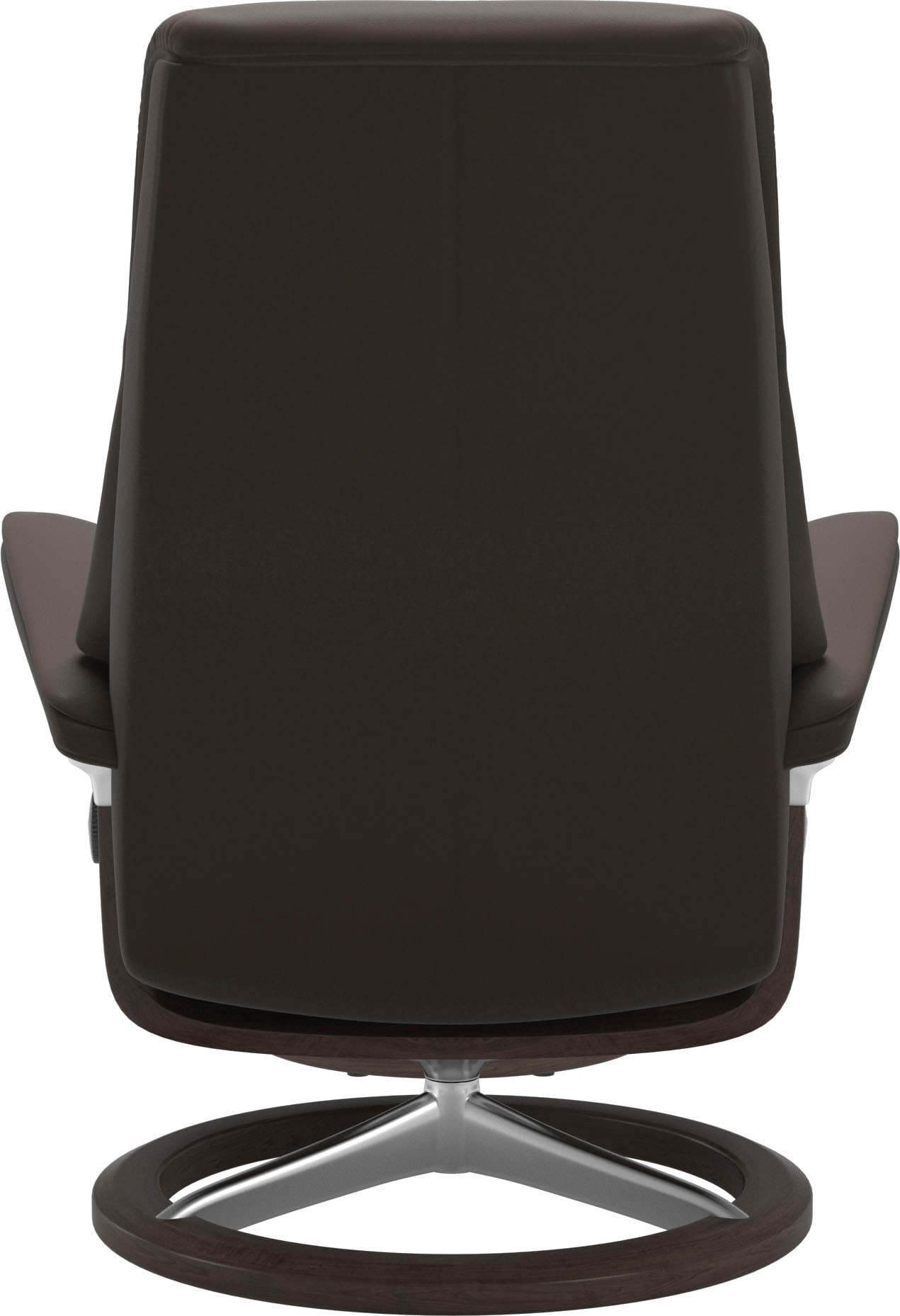Stressless® Relaxsessel »View« Set, Relaxsessel mit Hocker,  mit Signature Base, Größe S,Gestell Wenge