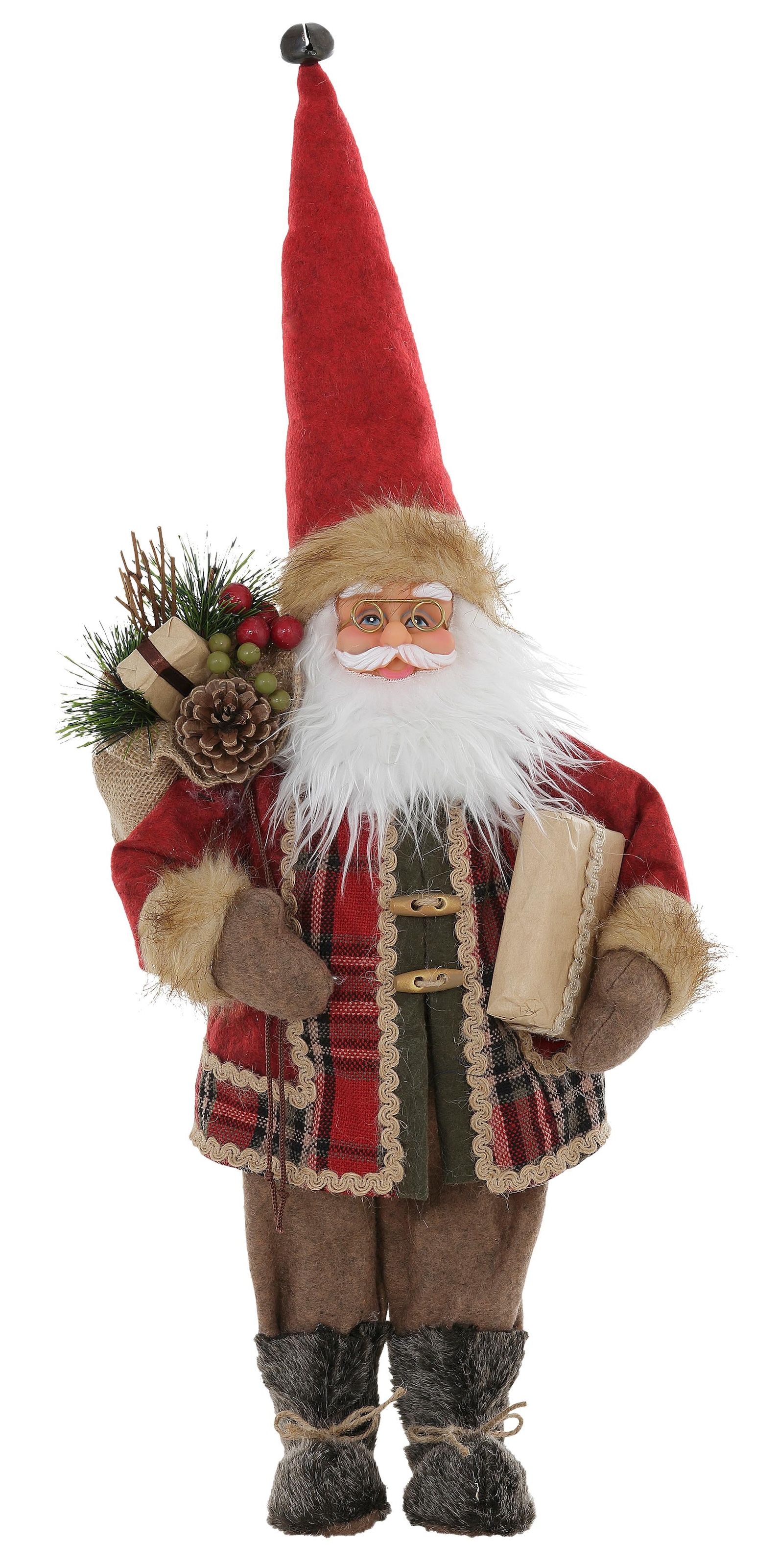 RIFFELMACHER & WEINBERGER Weihnachtsmann »Santa, Weihnachtsdeko«, Höhe 45  cm auf Raten bestellen | Weihnachtsmänner