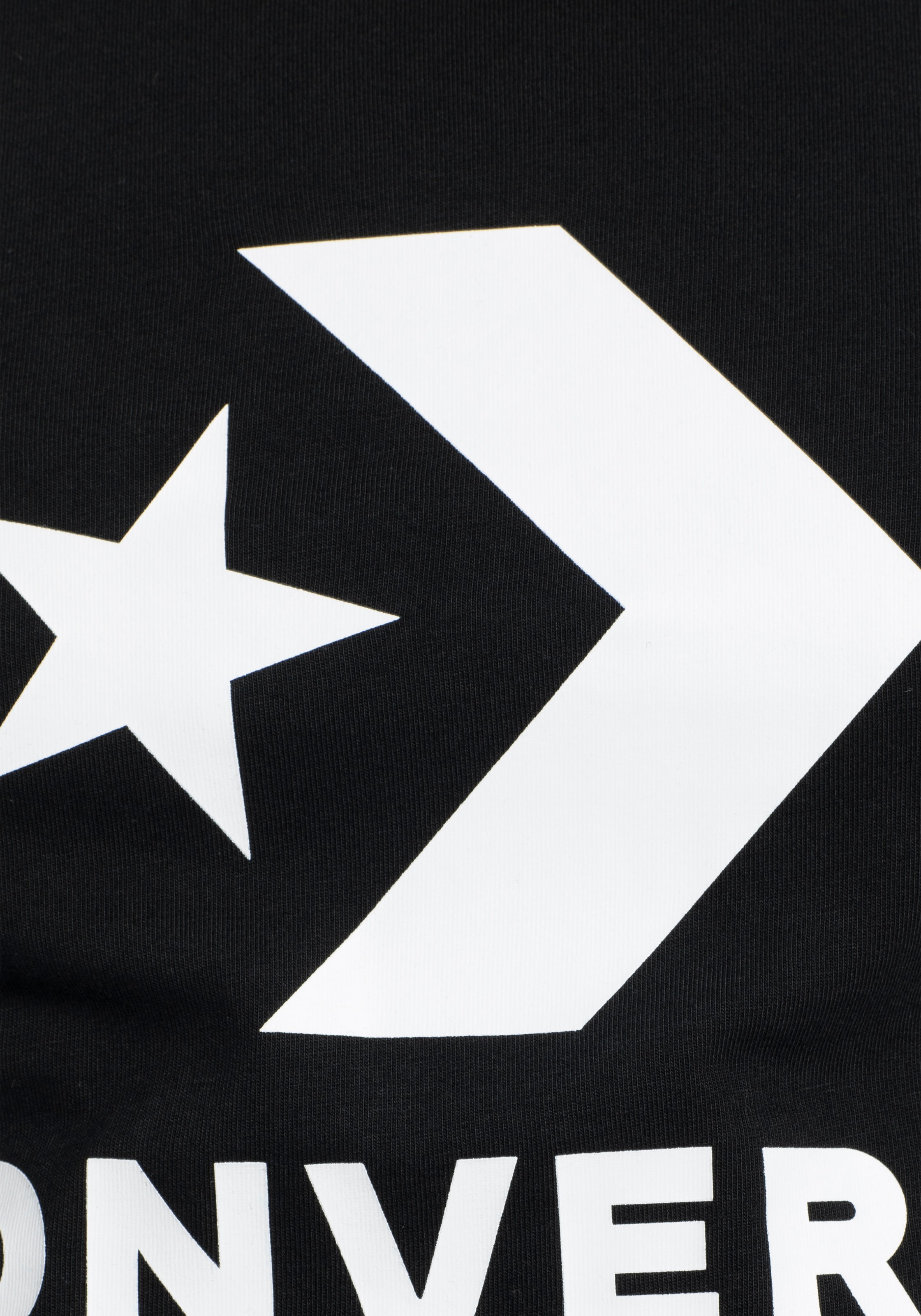 Converse T-Shirt »Unisex GO-TO STAR CHEVRON LOGO STANDARD-FIT«, (1 tlg.), Unisex