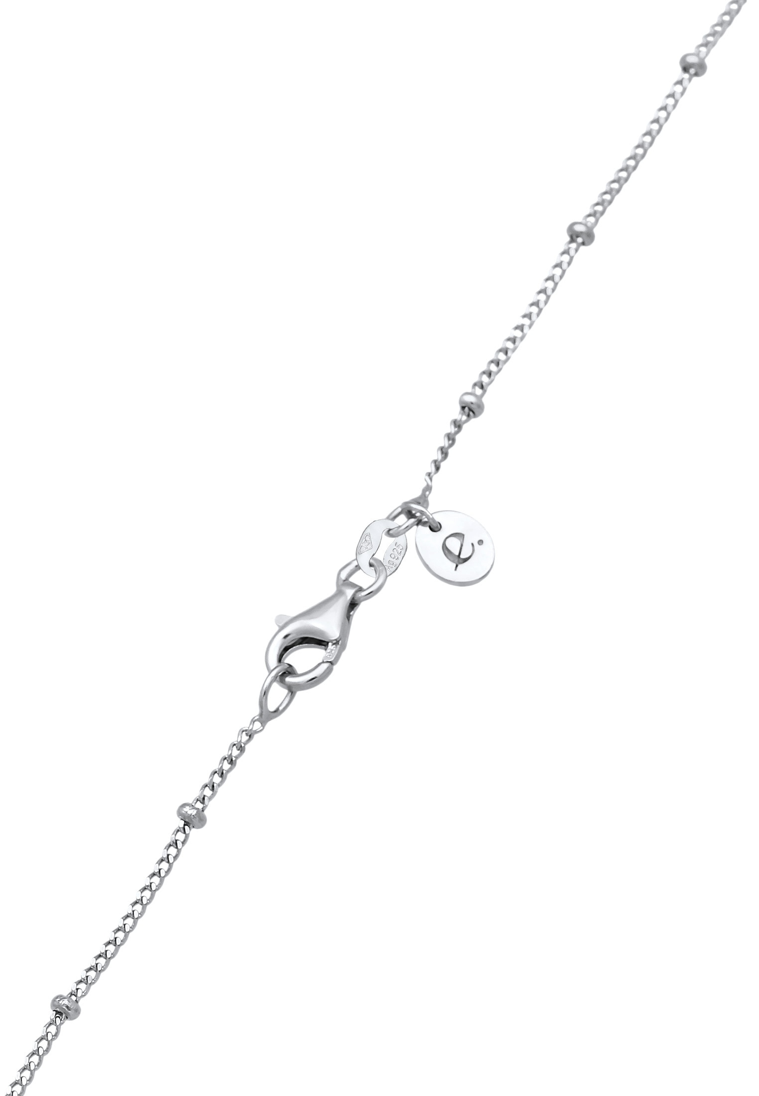Elli Premium Lange Kette »Halskette Süßwasserzuchtperle Kugelkette 925 Silber«