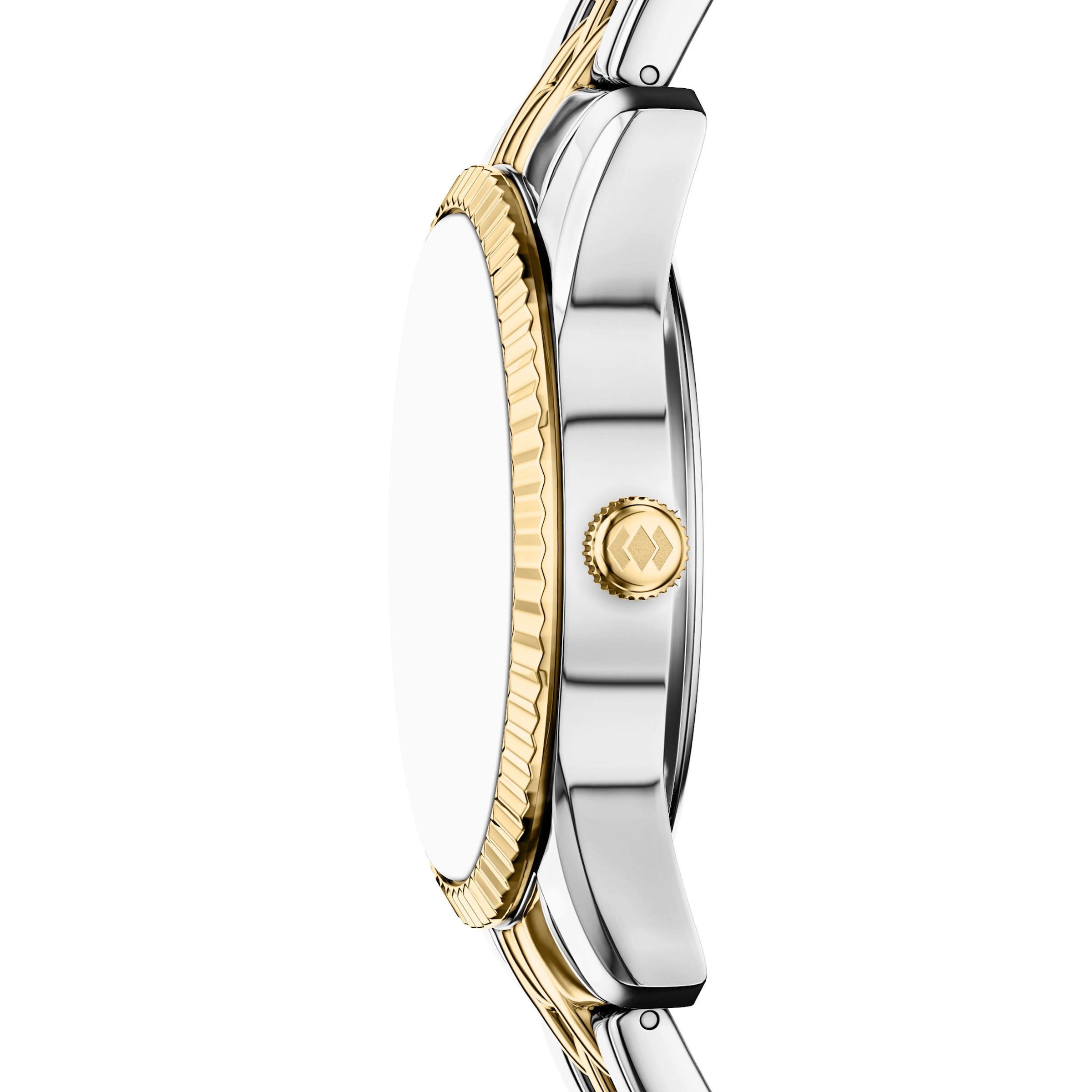 Fossil Quarzuhr »Scarlette« Armbanduhr, Damenuhr, Edelstahlarmband, analog, Tag, Wochentag