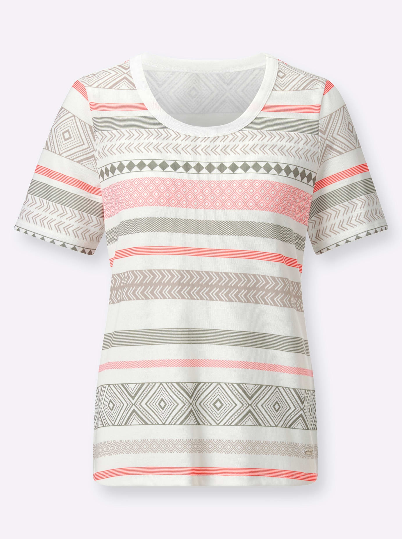 Casual Looks Kurzarmshirt »Shirt«, (1 tlg.)