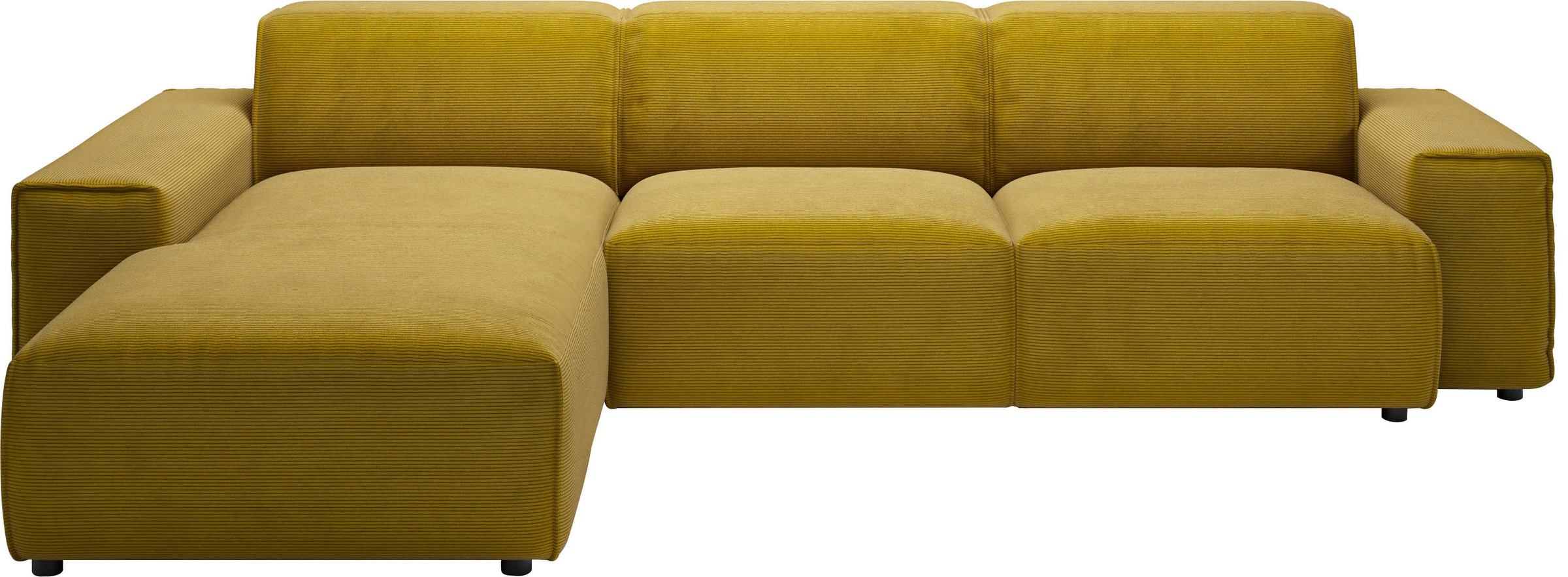 andas Ecksofa »Glimminge auch in Breitcord, Feincord, Bouclé + Easy care-Bezug«, L-Form, Breite 294, Zierkissen