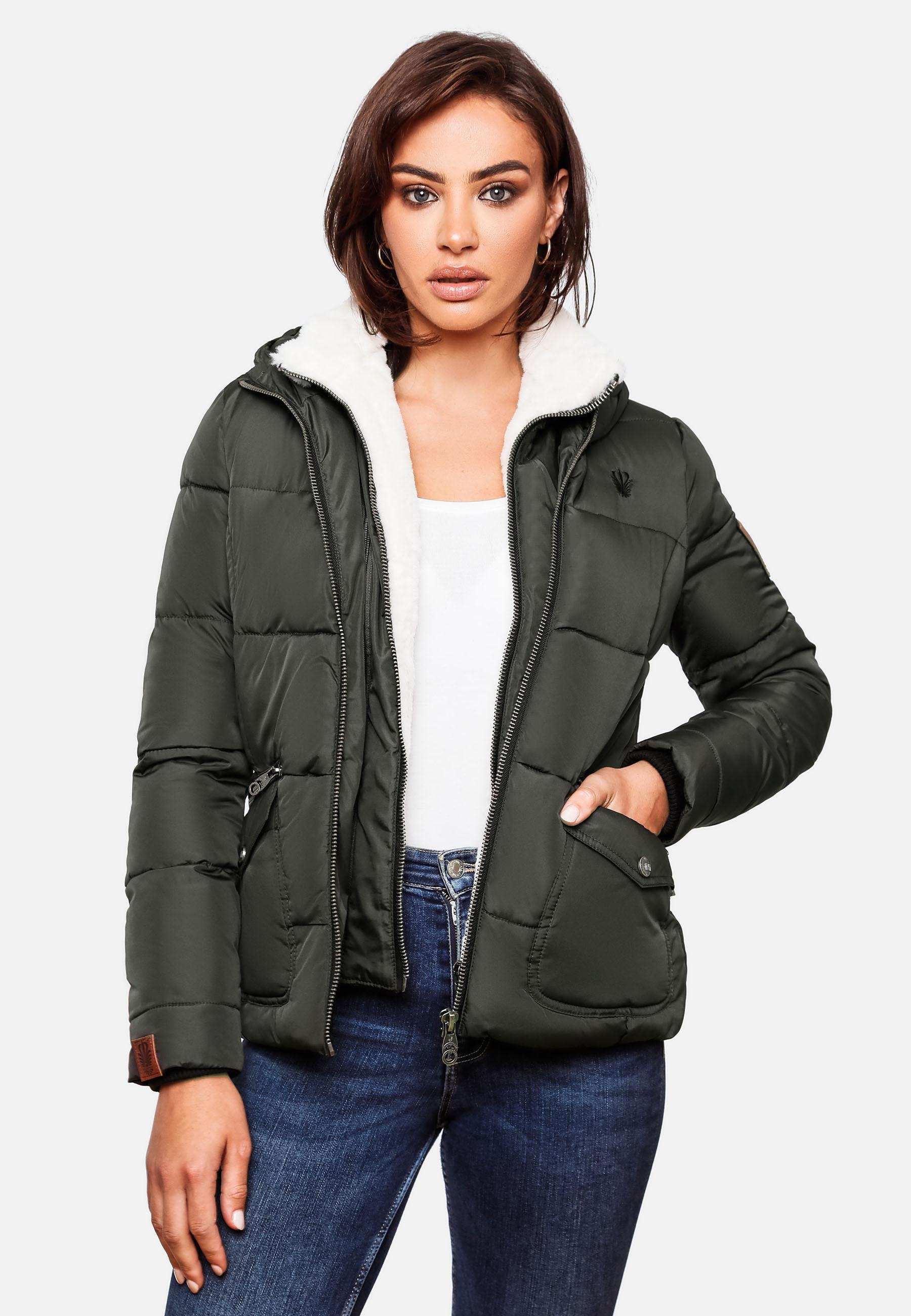 Navahoo Winterjacke »Winterjacke Megan«, mit Kapuze