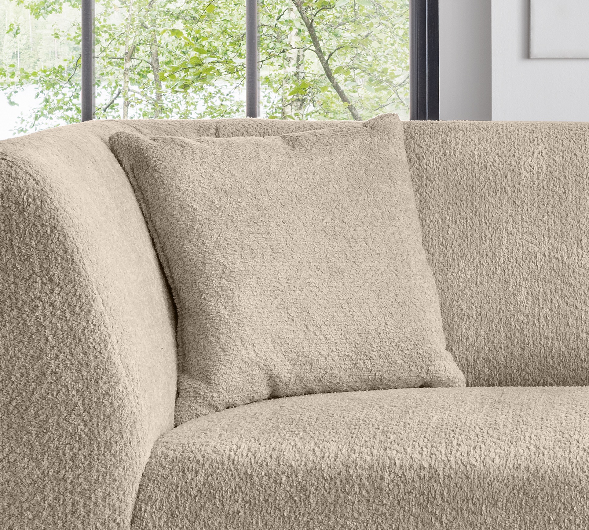 INOSIGN Polstergarnitur »Colori«, (Set, 2 tlg., 3-Sitzer und 2-Sitzer), auch als Loveseat erhältlich