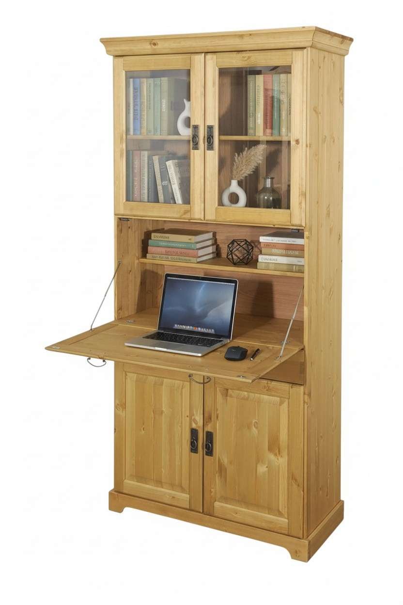 OTTO home Sekretär »Rügen« aus massiver Kiefer, Breite 94 cm, made in EU