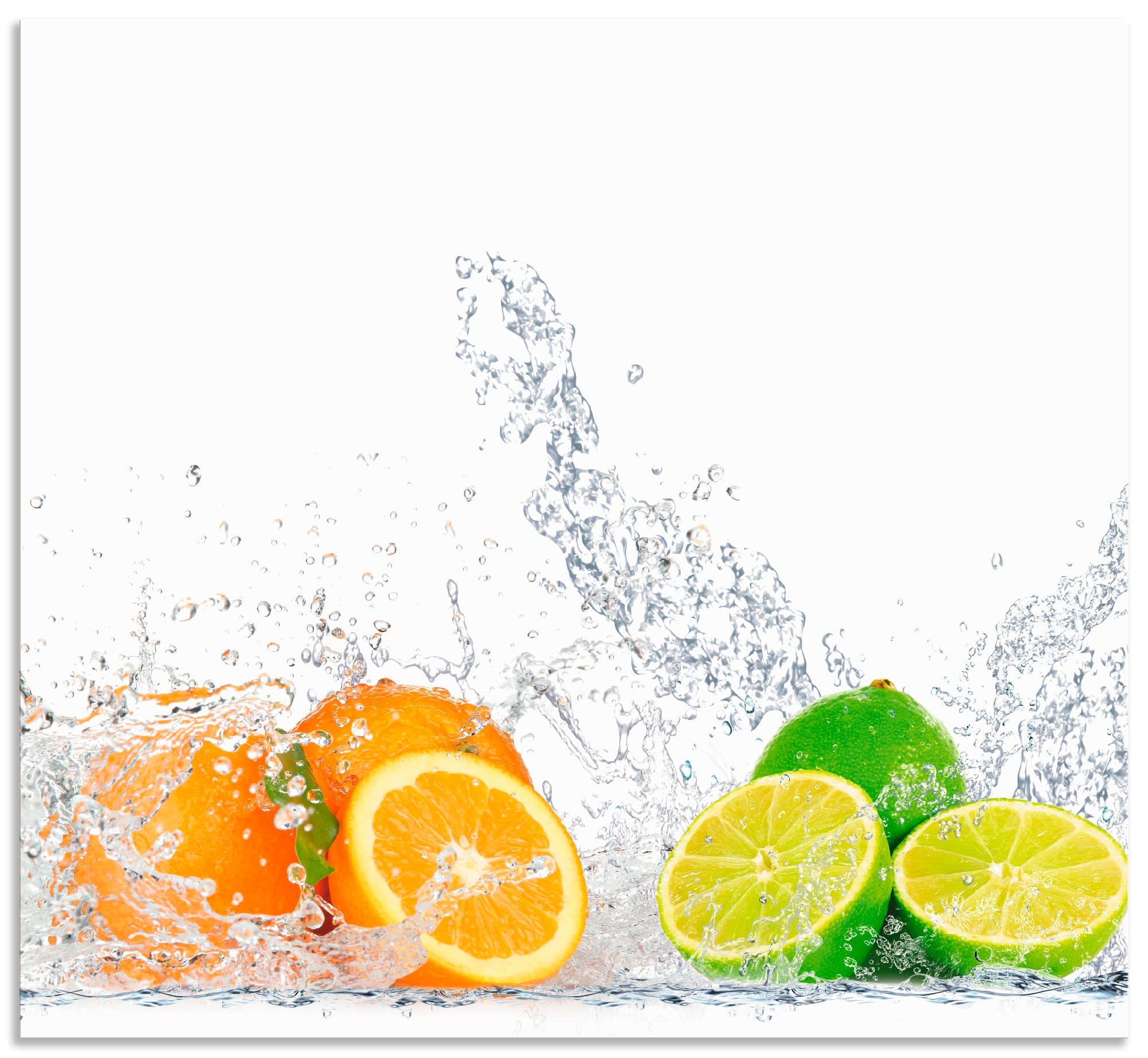 Artland Küchenrückwand »Fruchtig erfrischend gesund Fruchtmix«, (1 tlg.), Alu Spritzschutz mit...