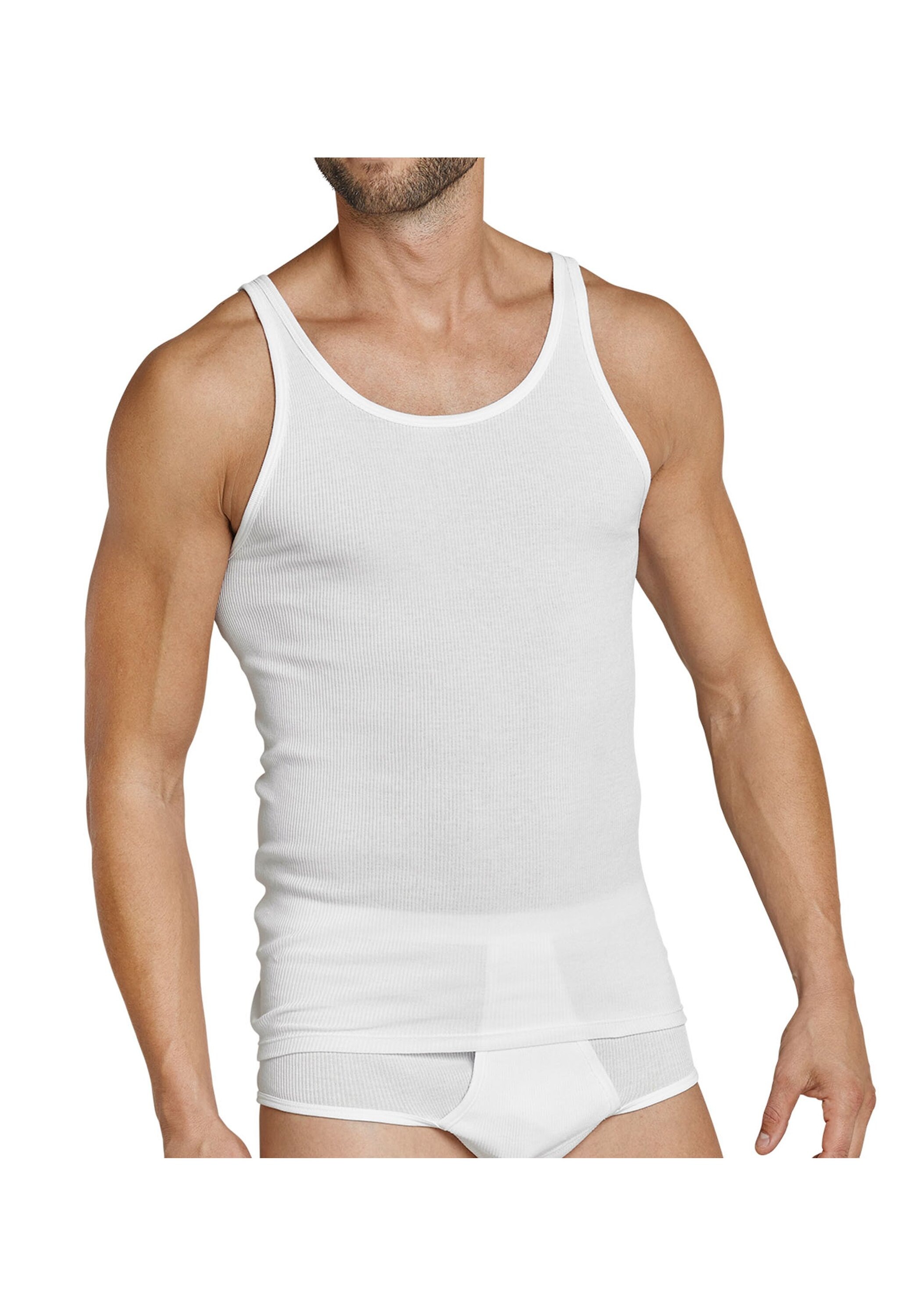 Schiesser, Herren, Unterhemd »Unterhemd 1er Pack«, Weiß, 3XL, Weiß, SCHIESSER Herrenwäsche