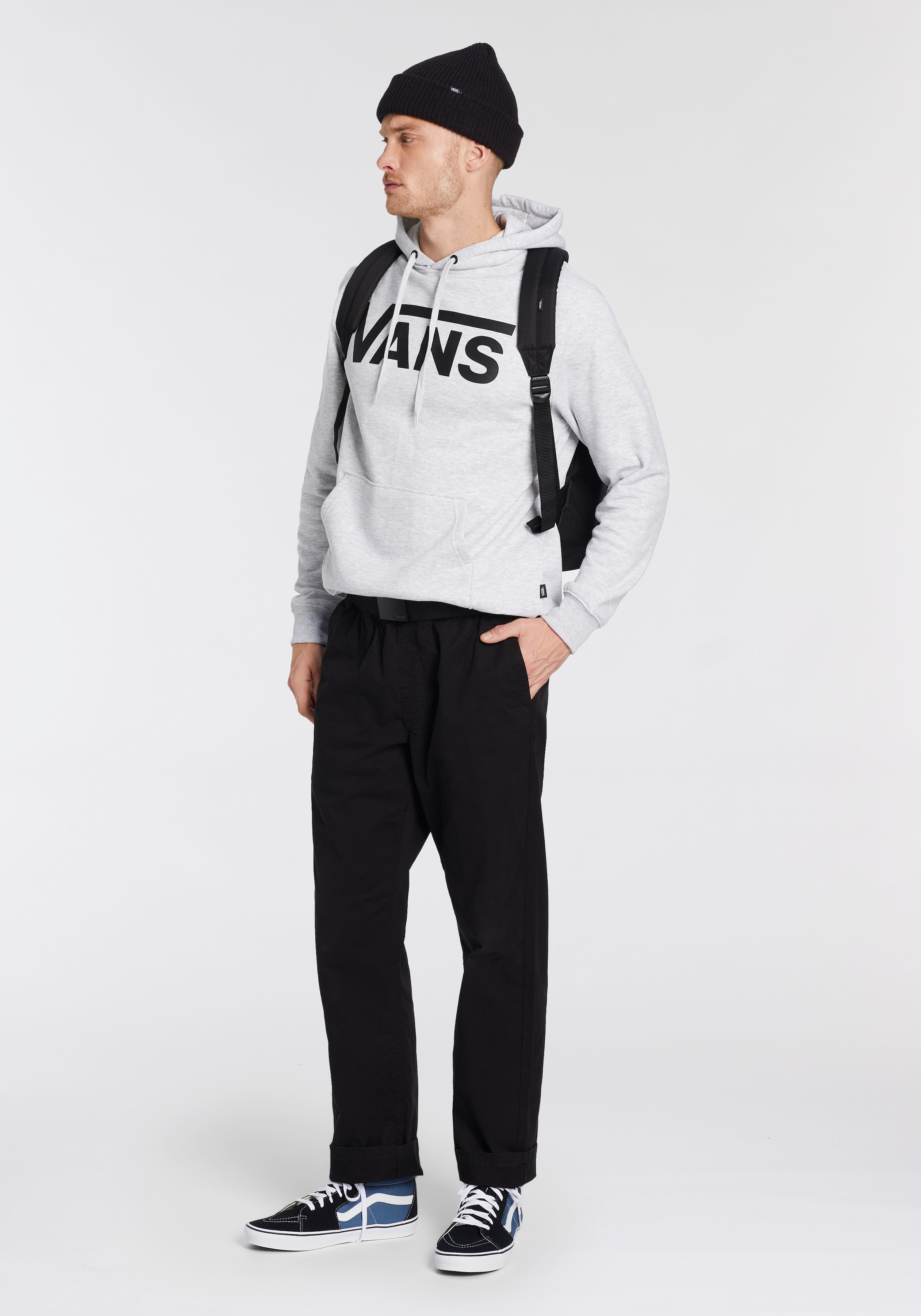 Vans Kapuzensweatshirt »VANS CLASSIC PULLOVER«, Hoodie, Kapuzenpullover mit großem Logoprint