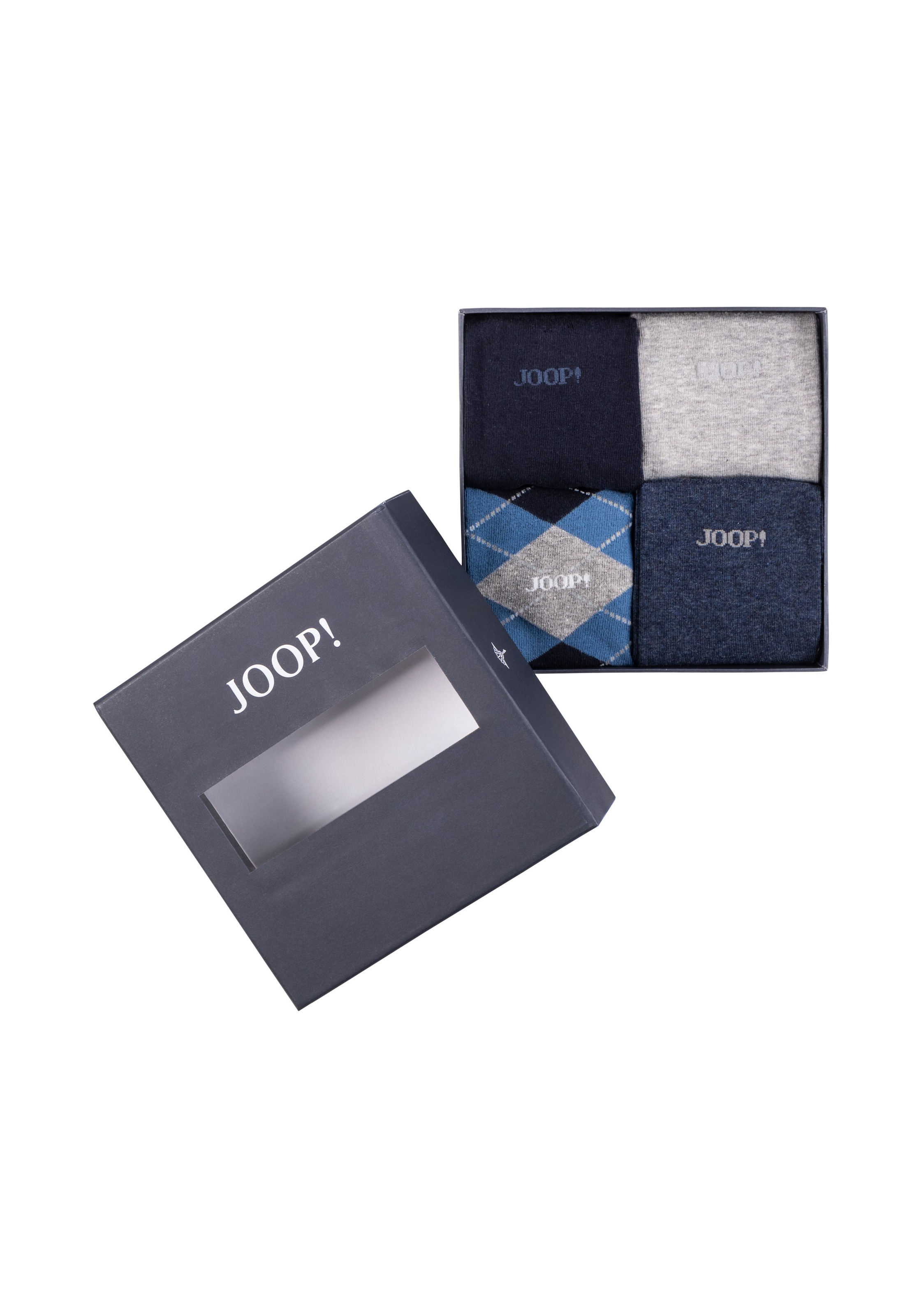 JOOP! Socken »premium essentials« 4 Paar tlg. mit elastischem Bund