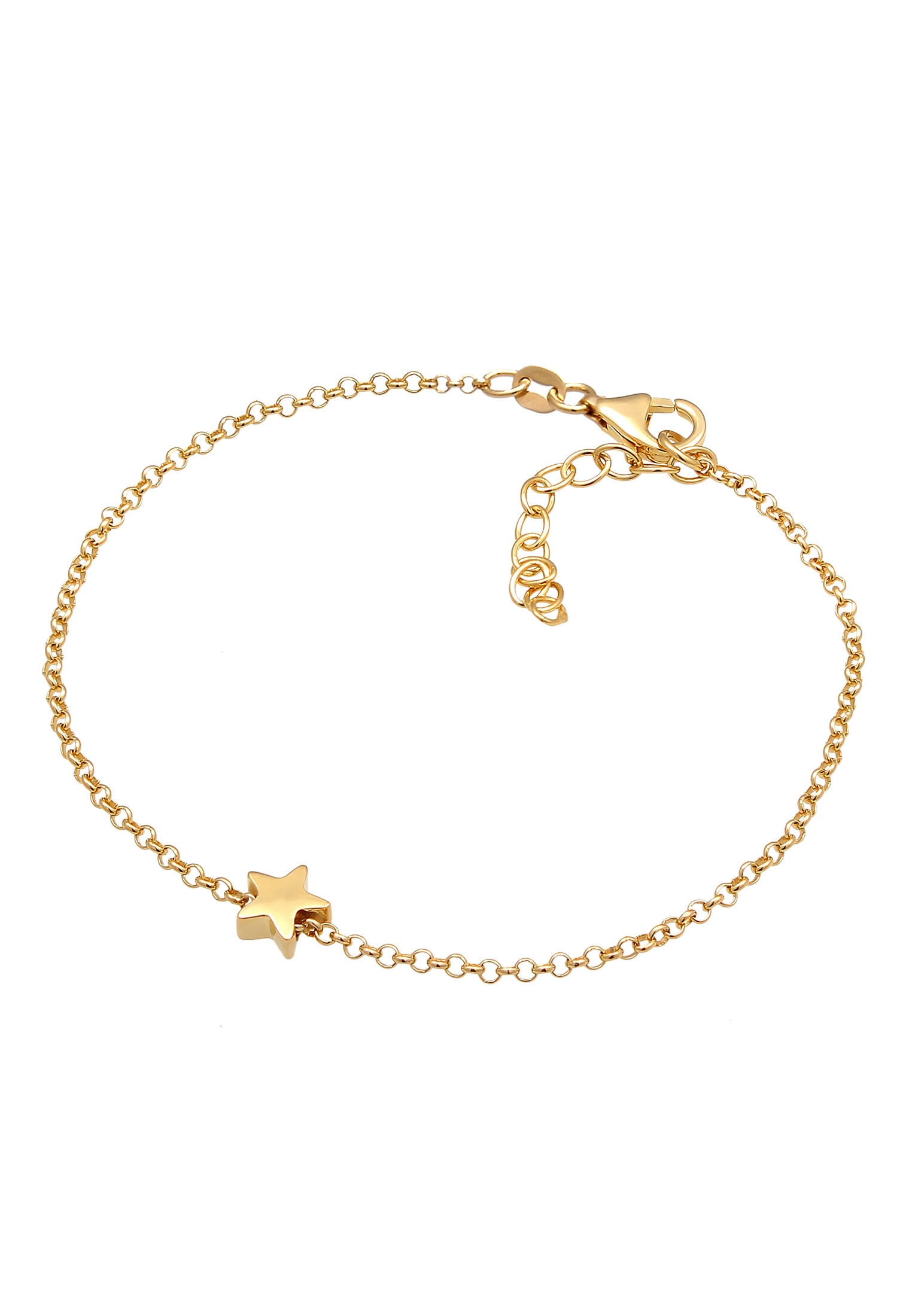 Elli Armkette »Armband Stern Anhänger Astro Basic 925 Silber«