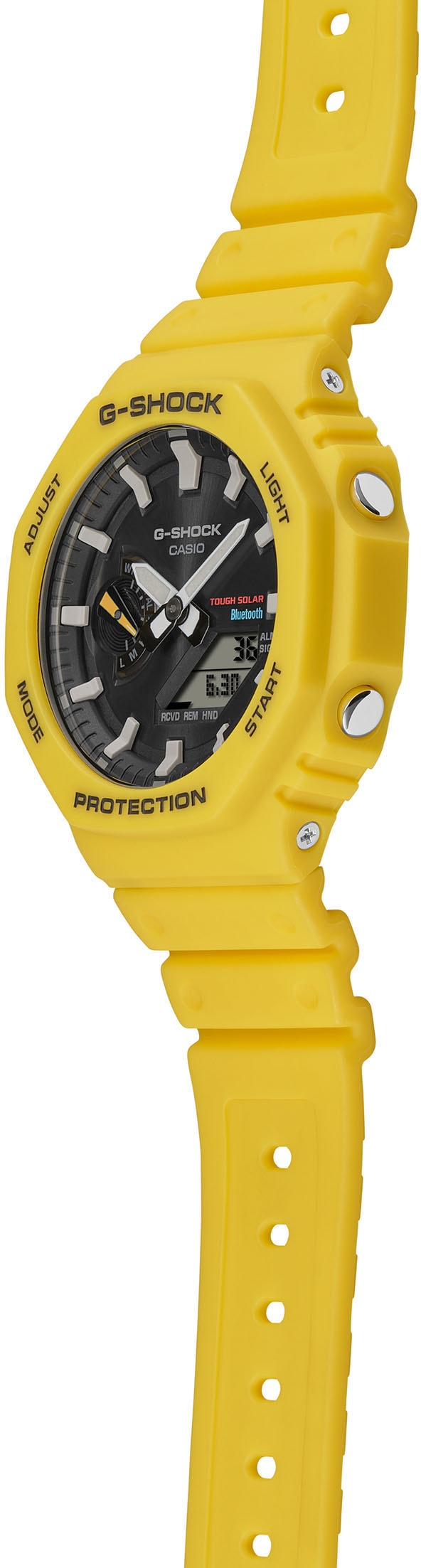 CASIO G-SHOCK Smartwatch »GA-B2100-1A1ER«, Solaruhr, Armanduhr, Herrenuhr, Bluetooth, bis 20 bar wasserdicht)
