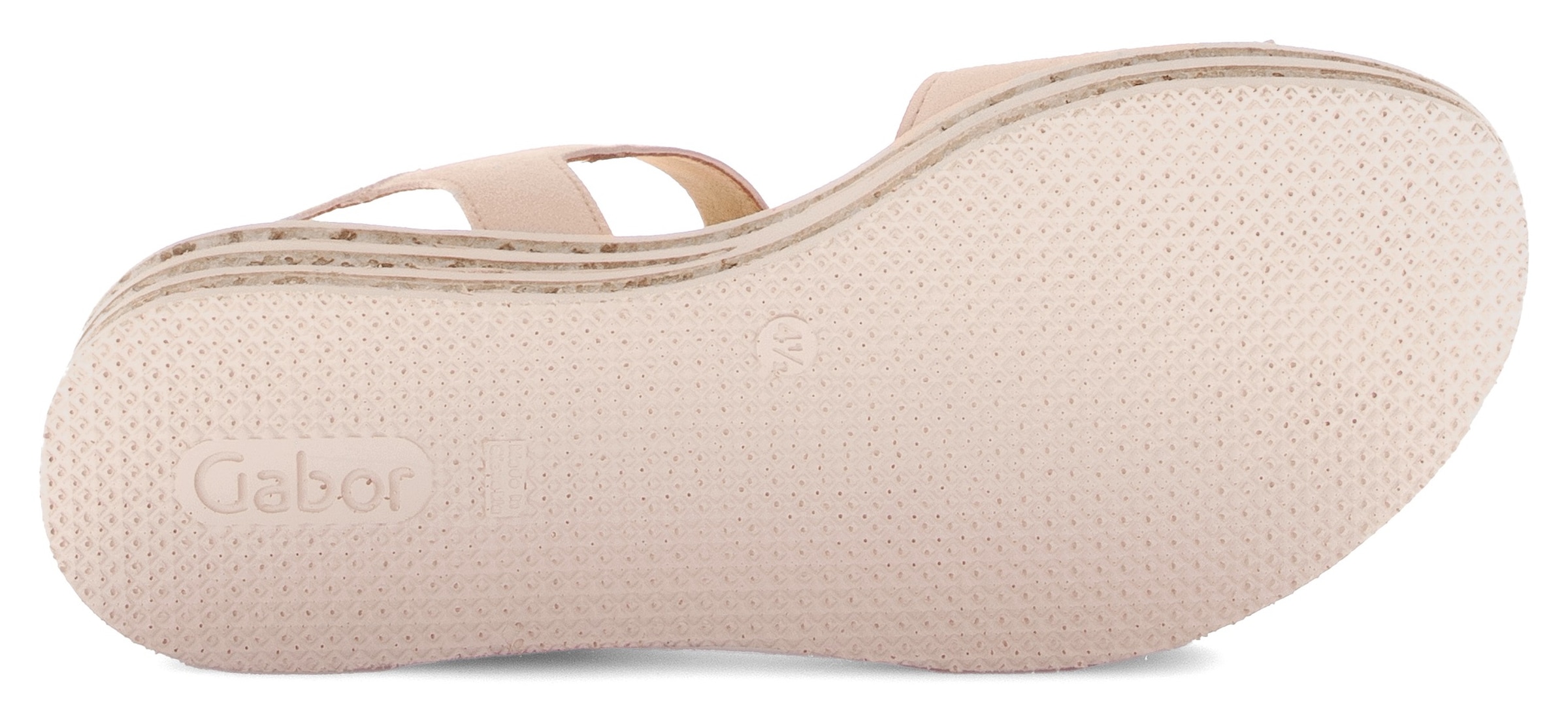 Gabor Keilsandalette, Sommerschuh, Riemchensandale mit praktischen Klettverschlüssen