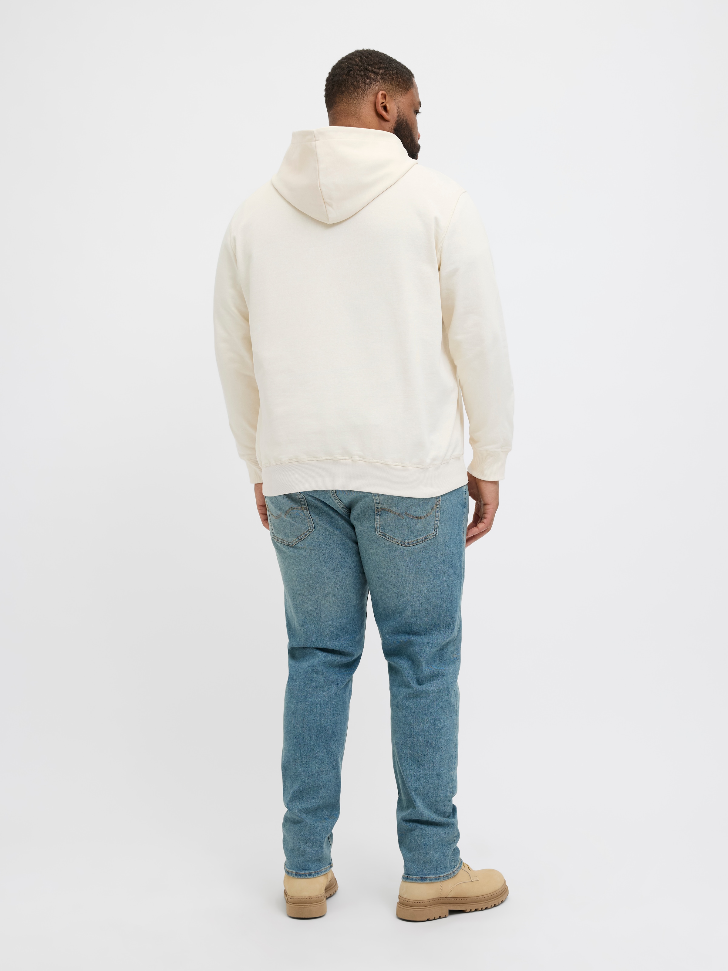 Jack & Jones PlusSize Kapuzensweatshirt »JORALMERIA SWEAT HOOD PLS«, mit Logo Print