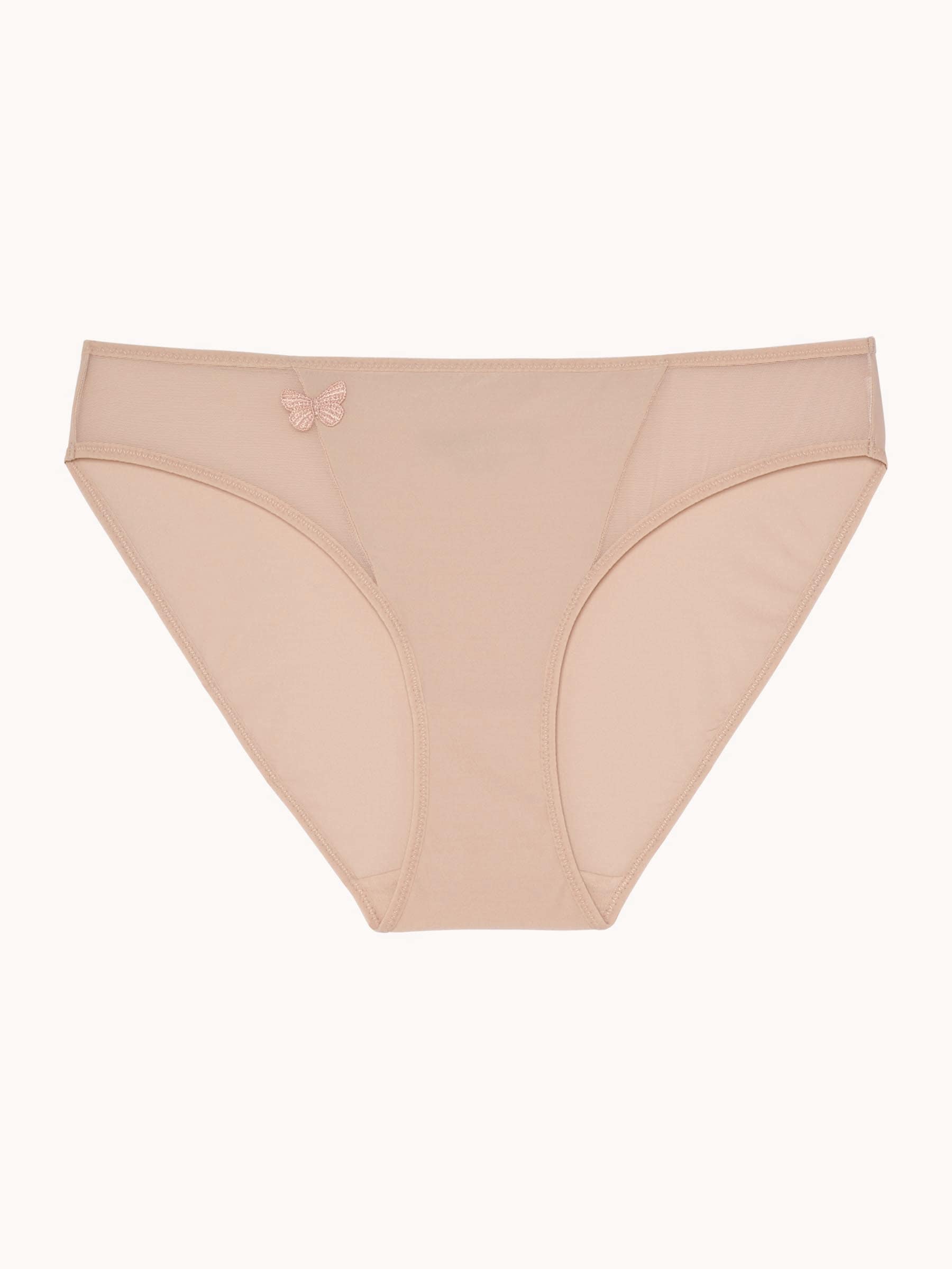 PASSIONATA Slip »MISS JOY« Schmetterlingsmotiv, seitliche Tüll-Einsätze, elastischer Bund