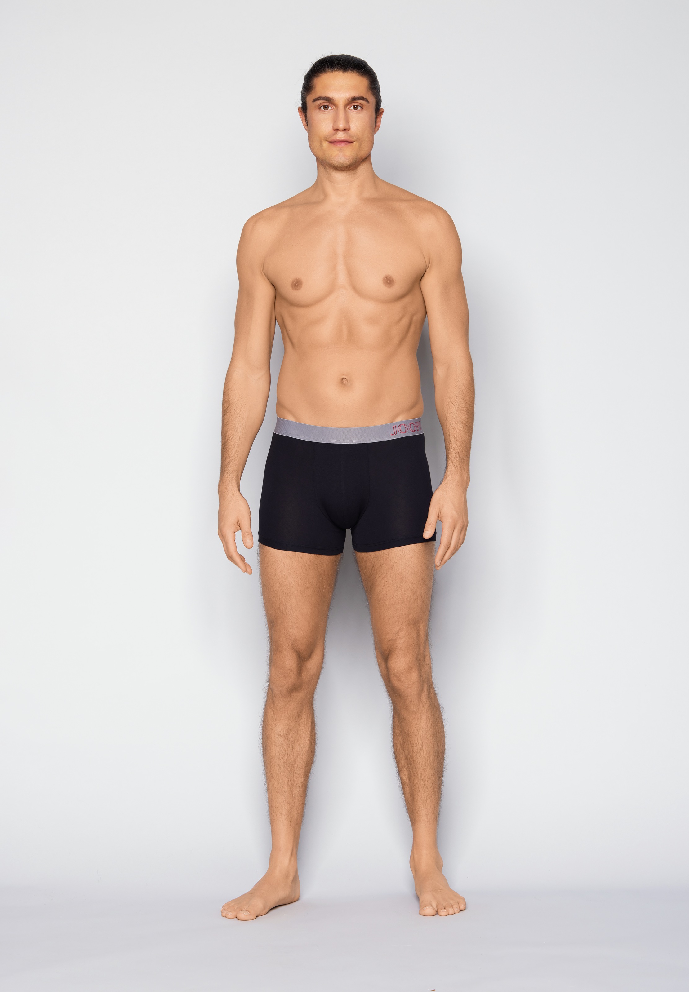 JOOP! Boxershorts »Everyday« ohne Eingriffe, Cornflower-Design, elastischer Logobund