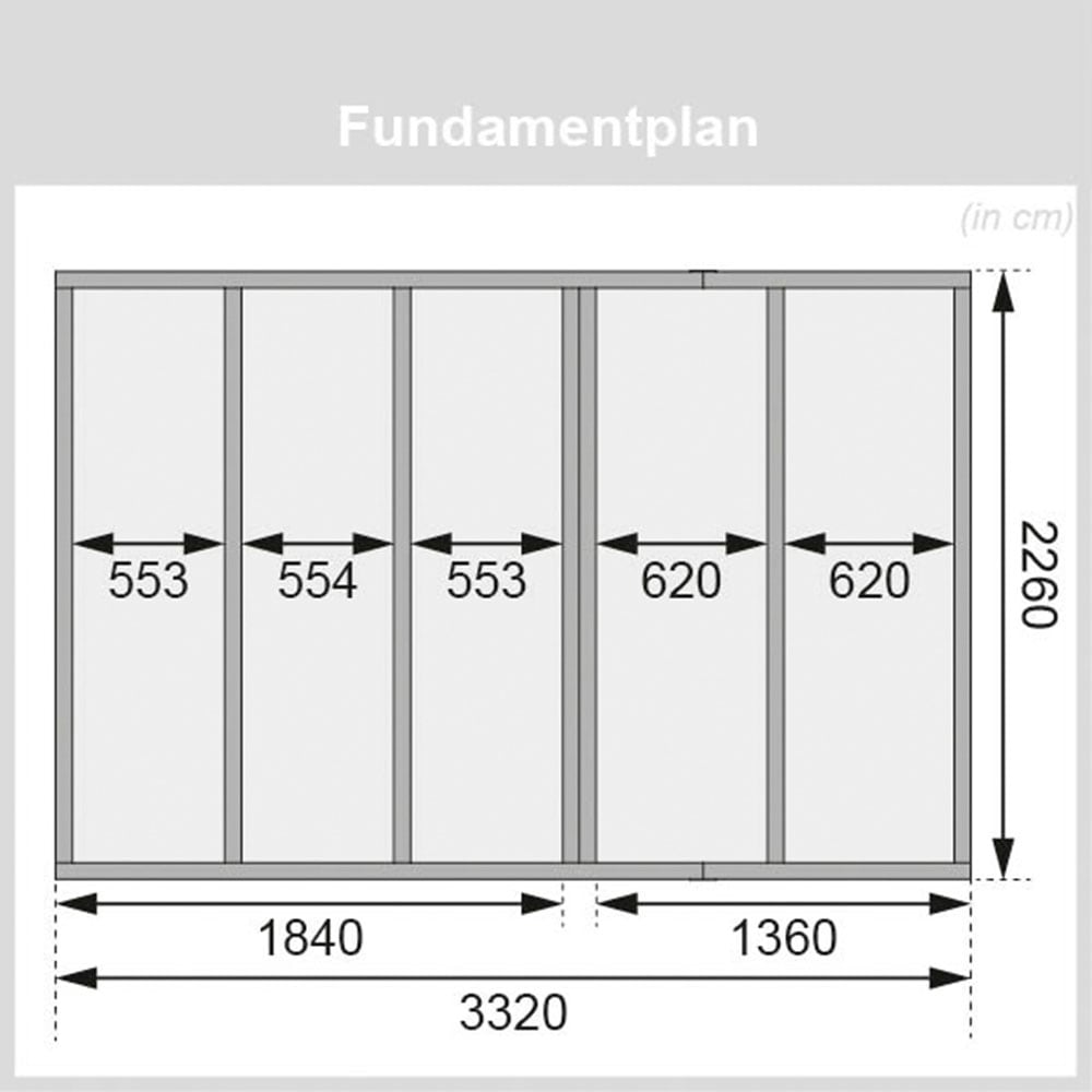 Karibu Saunahaus »»Simon 2« mit klassischer Tür, naturbelassen« Set, 