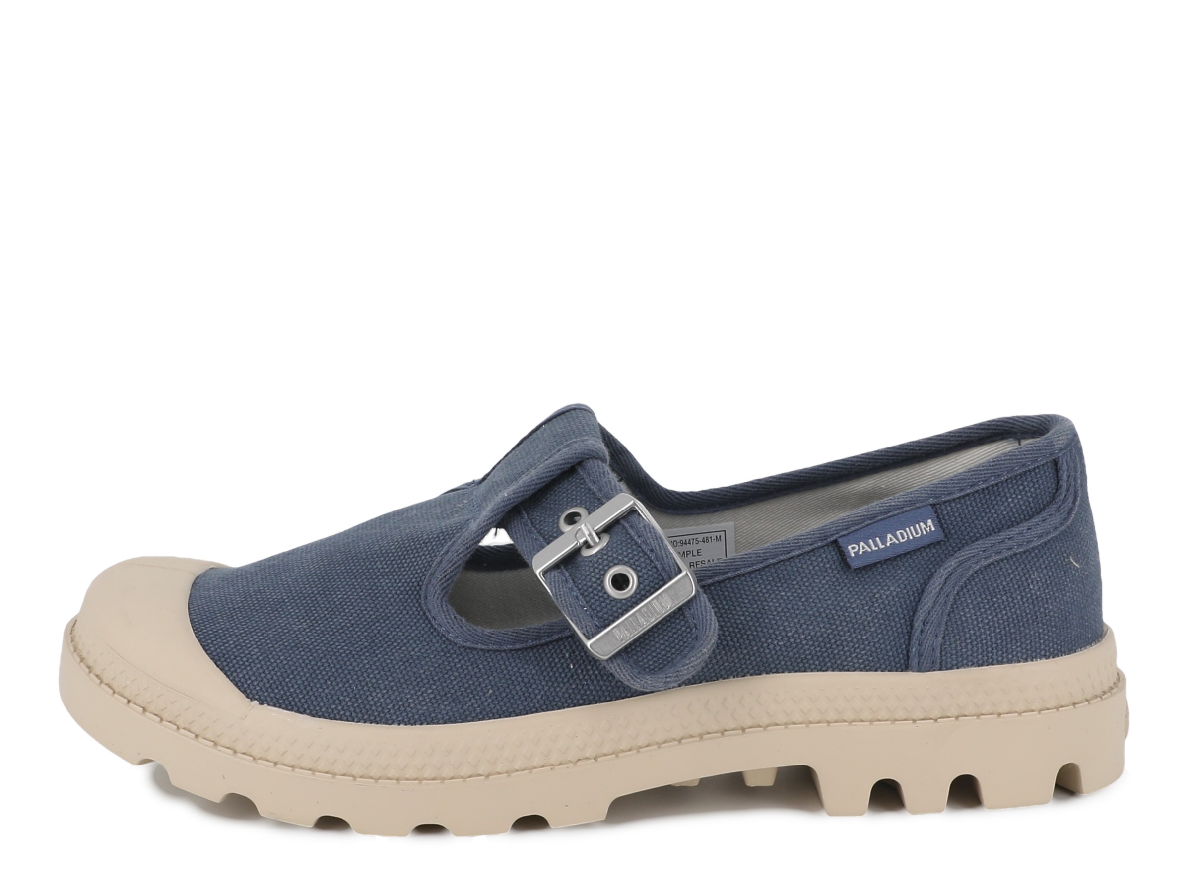 Palladium Sneaker »PAMPA M-JANE WASHED«  aus Textil, mit Gummilaufsohle, mit Riemenverschluss
