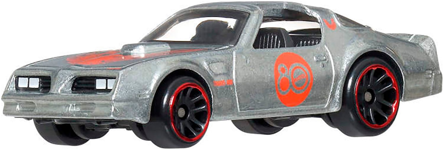 Hot Wheels Spielzeug-Auto »Hot Wheels Silber-Serie Mattel 80. Jubiläum«, (Set, 7 tlg.), Maßstab 1:64