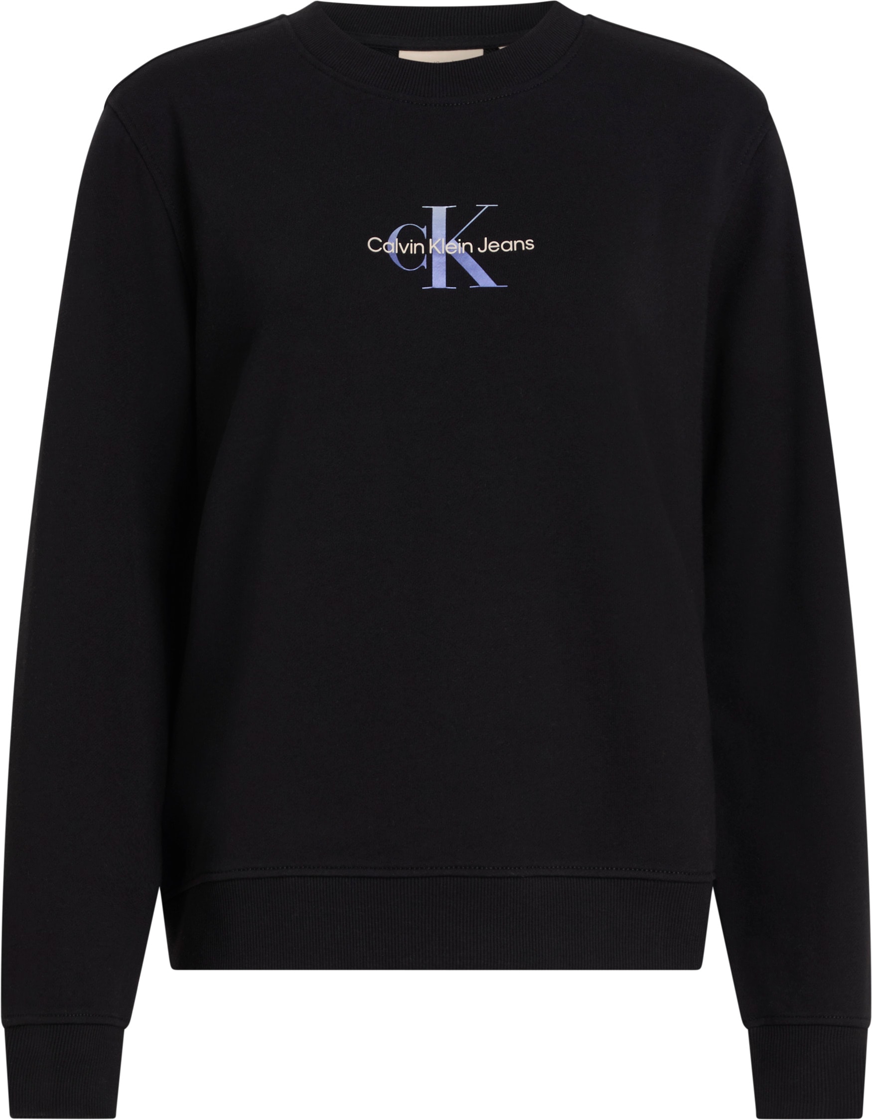 Calvin Klein Jeans Plus Sweatshirt »PLUS GRADIENT MONOLOGO CREWNECK«, in großen Größen