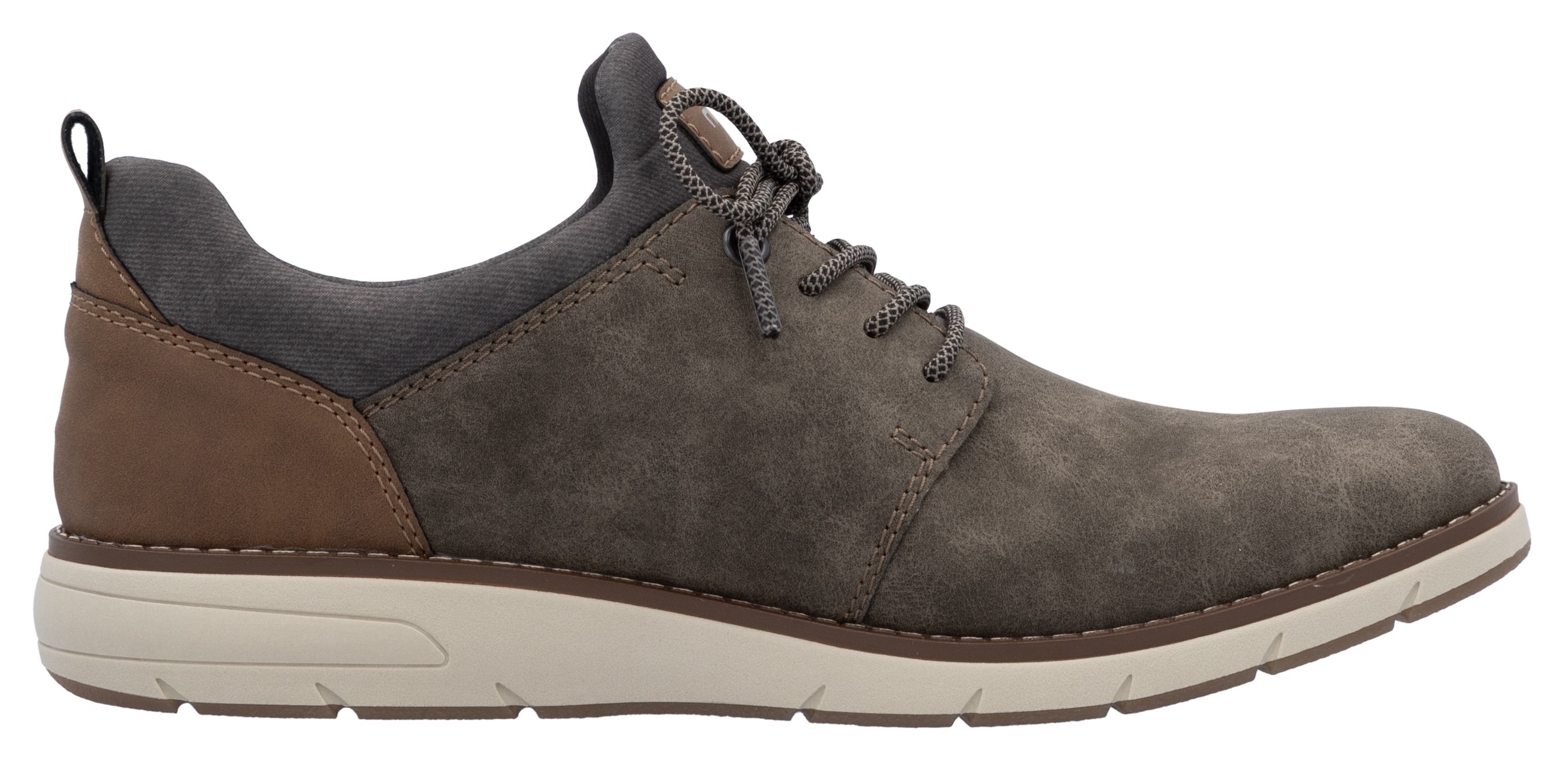 Rieker Slip-On Sneaker, Slipper, Freizeitschuh, Halbschuh mit modischer Laufsohle
