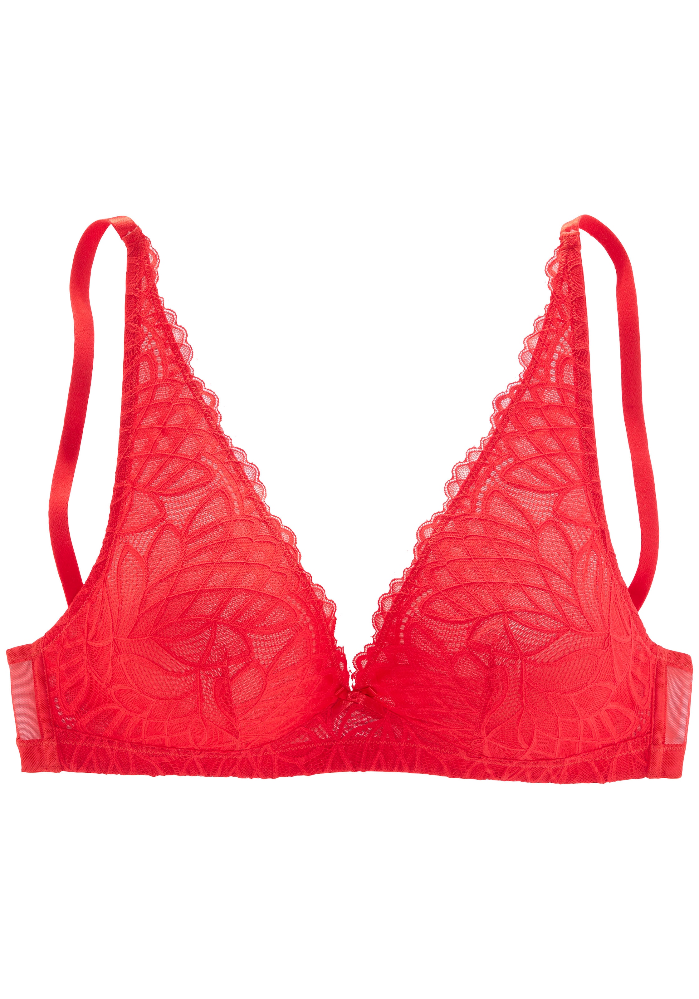 LASCANA Bralette-BH »Cara« ohne Bügel im edlen High-Apex Design – auch ideal für große Größen