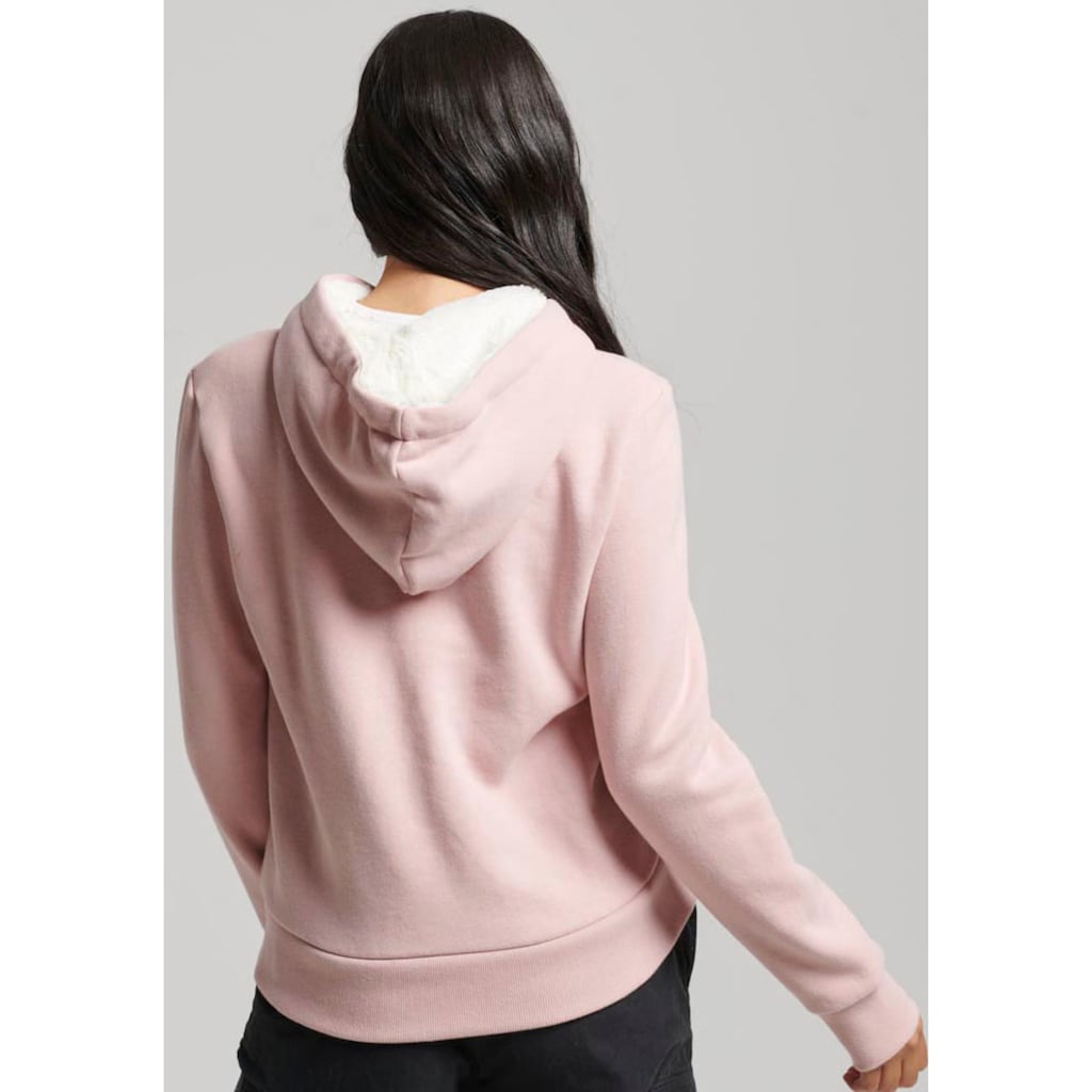 Superdry Kapuzensweatshirt »SU-LUXE METALLIC LOGO HOODIE«